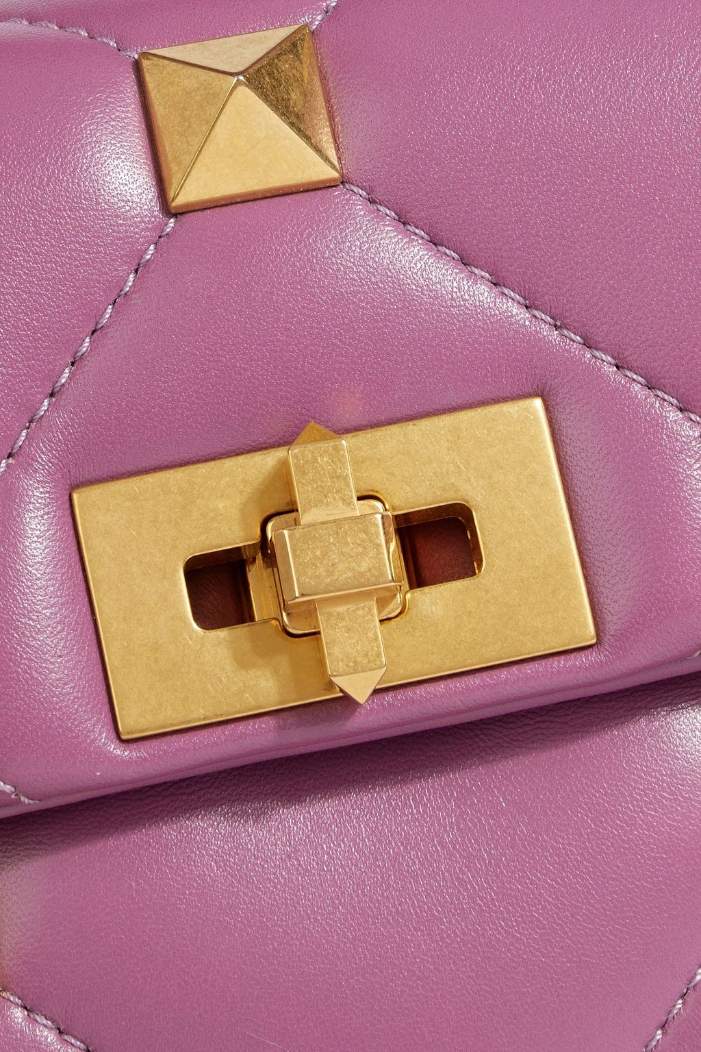 VALENTINO GARAVANI Roman Stud quilted leather shoulder bag