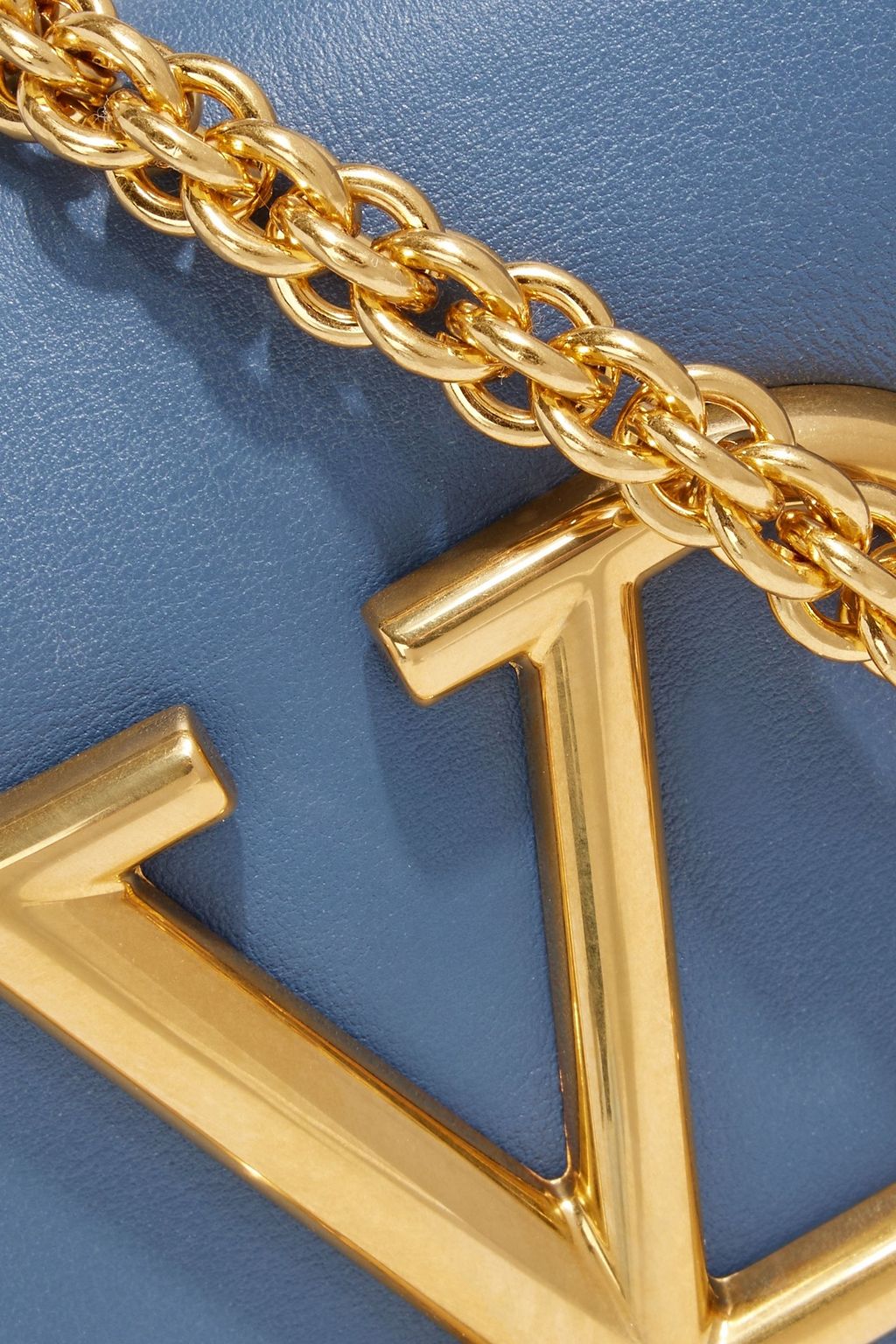 VALENTINO GARAVANI Locò leather shoulder bag