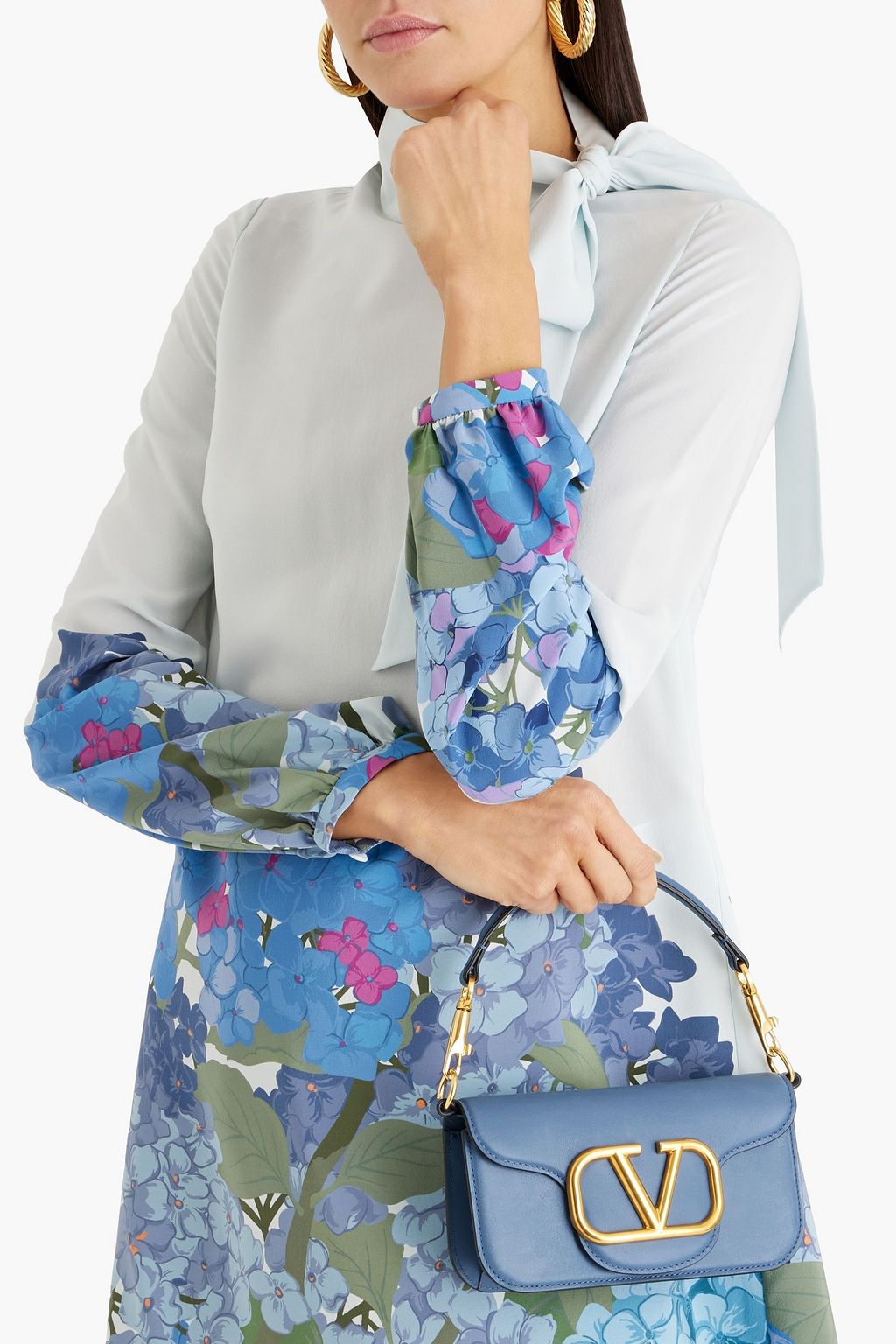 VALENTINO GARAVANI Locò leather shoulder bag