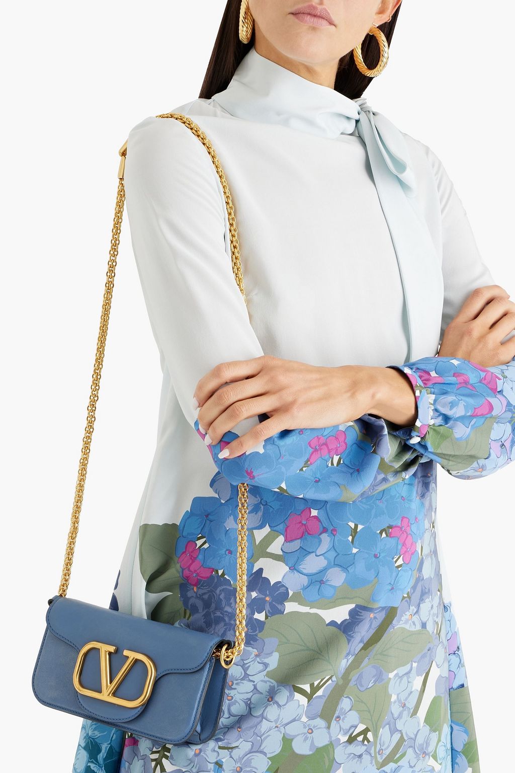 VALENTINO GARAVANI Locò leather shoulder bag