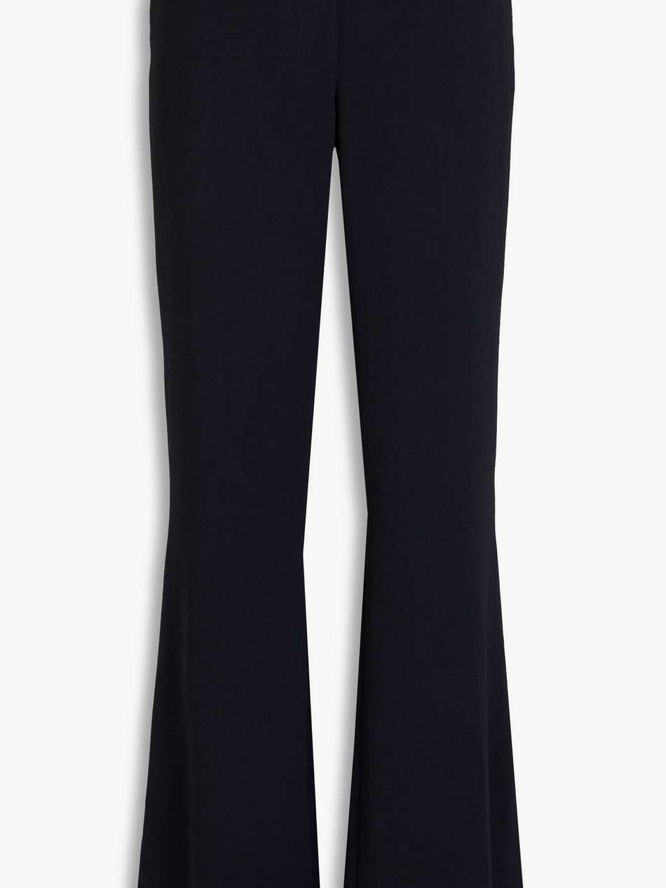 crepe flared pants