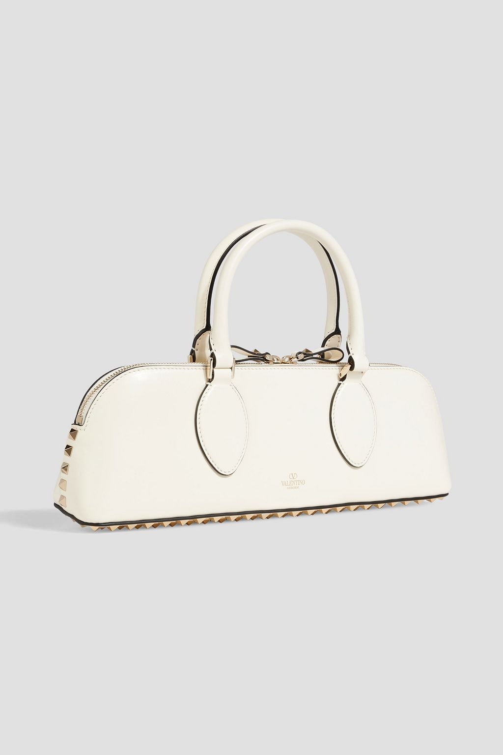 VALENTINO GARAVANI Rockstud East-West leather tote