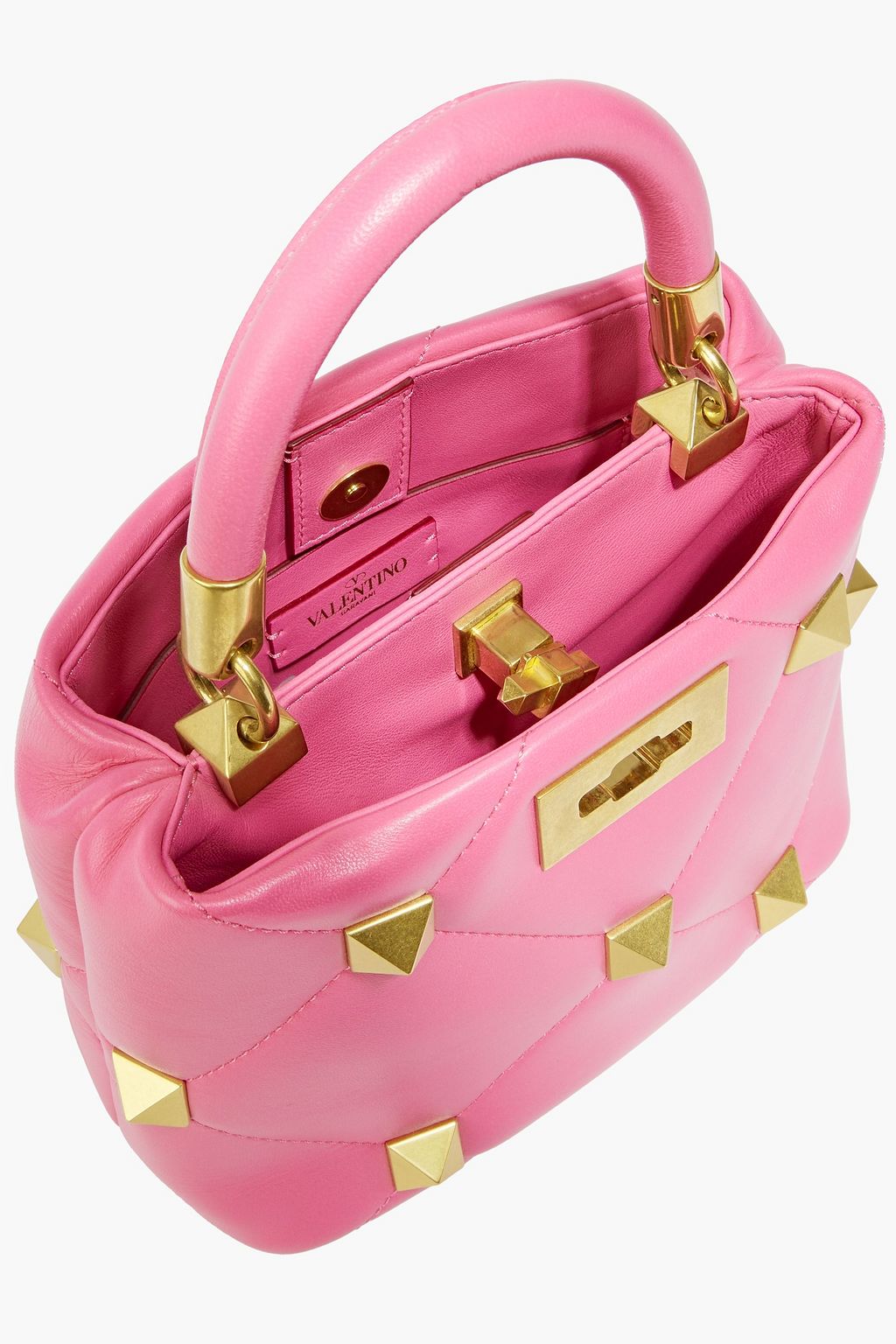 VALENTINO GARAVANI Roman Stud quilted leather tote