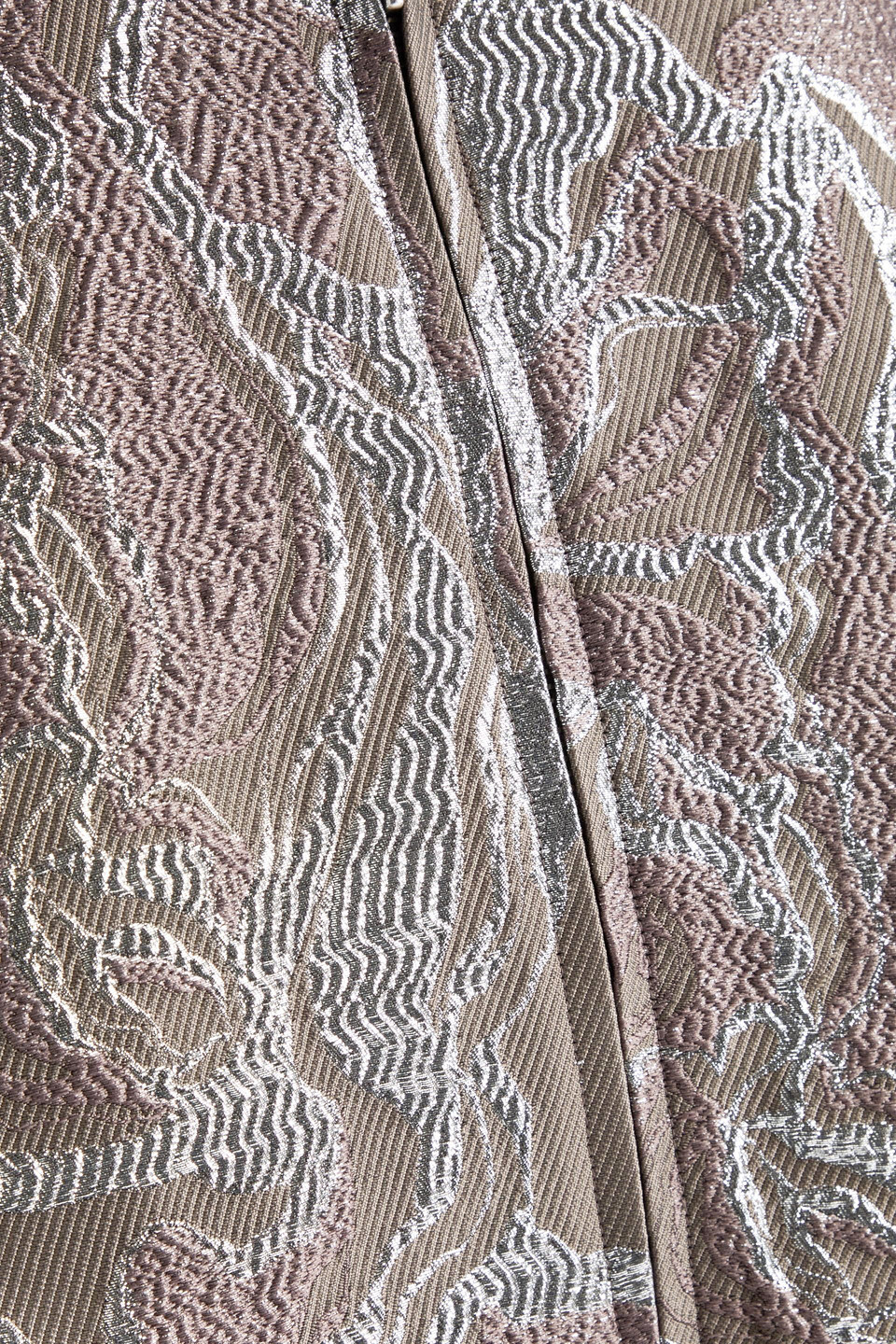 STINE GOYA OVERSIZED METALLIC BROCADE BOMBER JACKET 