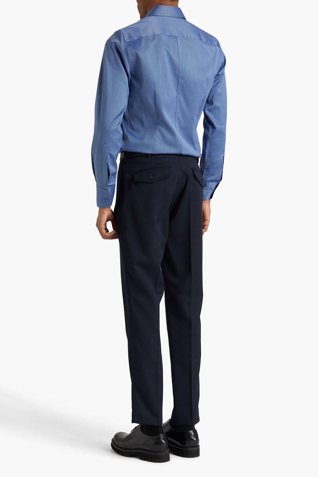 DOLCE&GABBANA Cotton-jacquard shirt