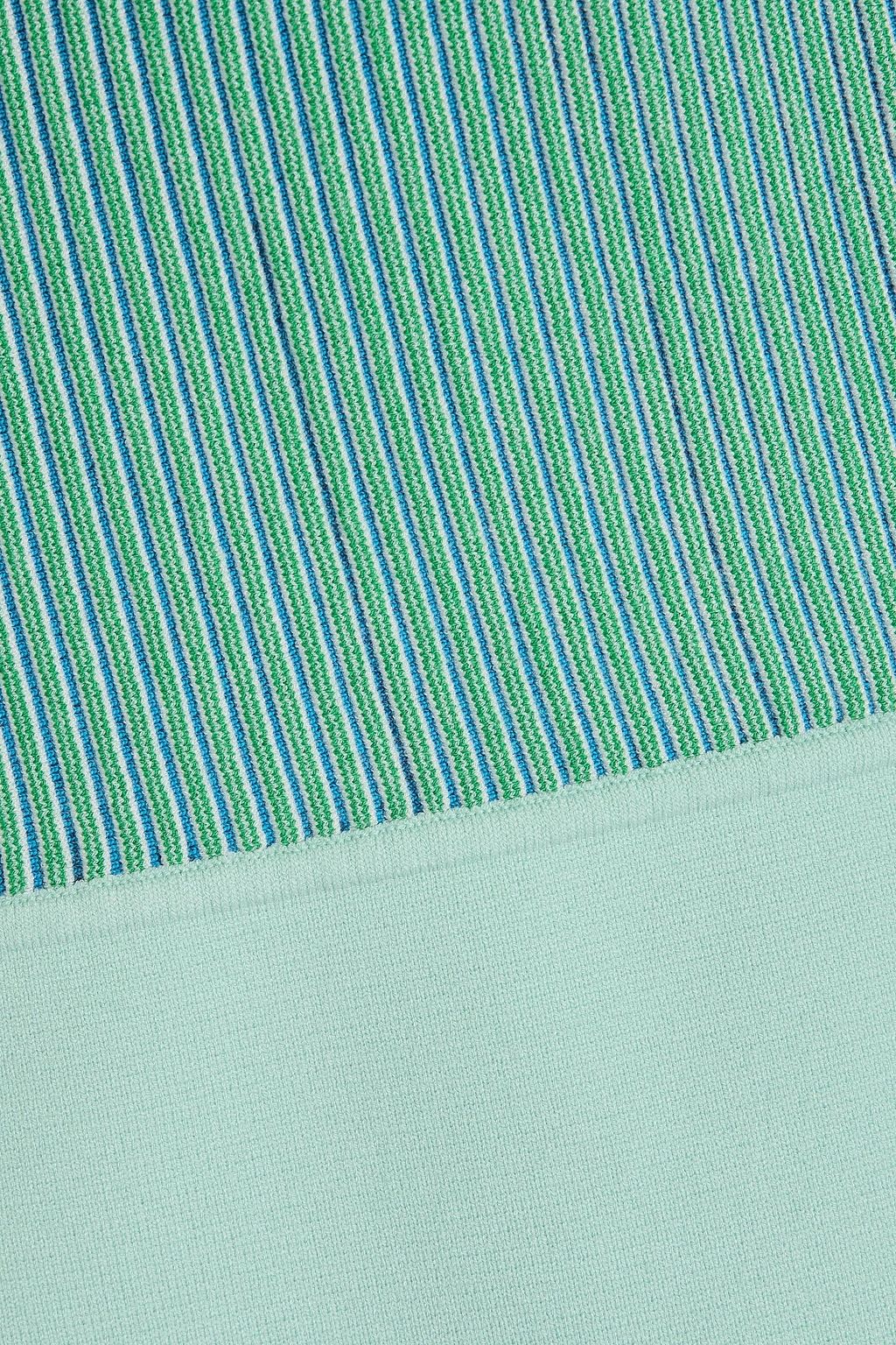 JACQUEMUS Maille Turbi Minikleid aus Rippstrick mit Twist-Detail
