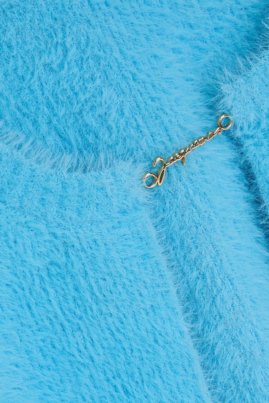 JACQUEMUS كارديغان قصير "نيفي" محبوك وممشَّط