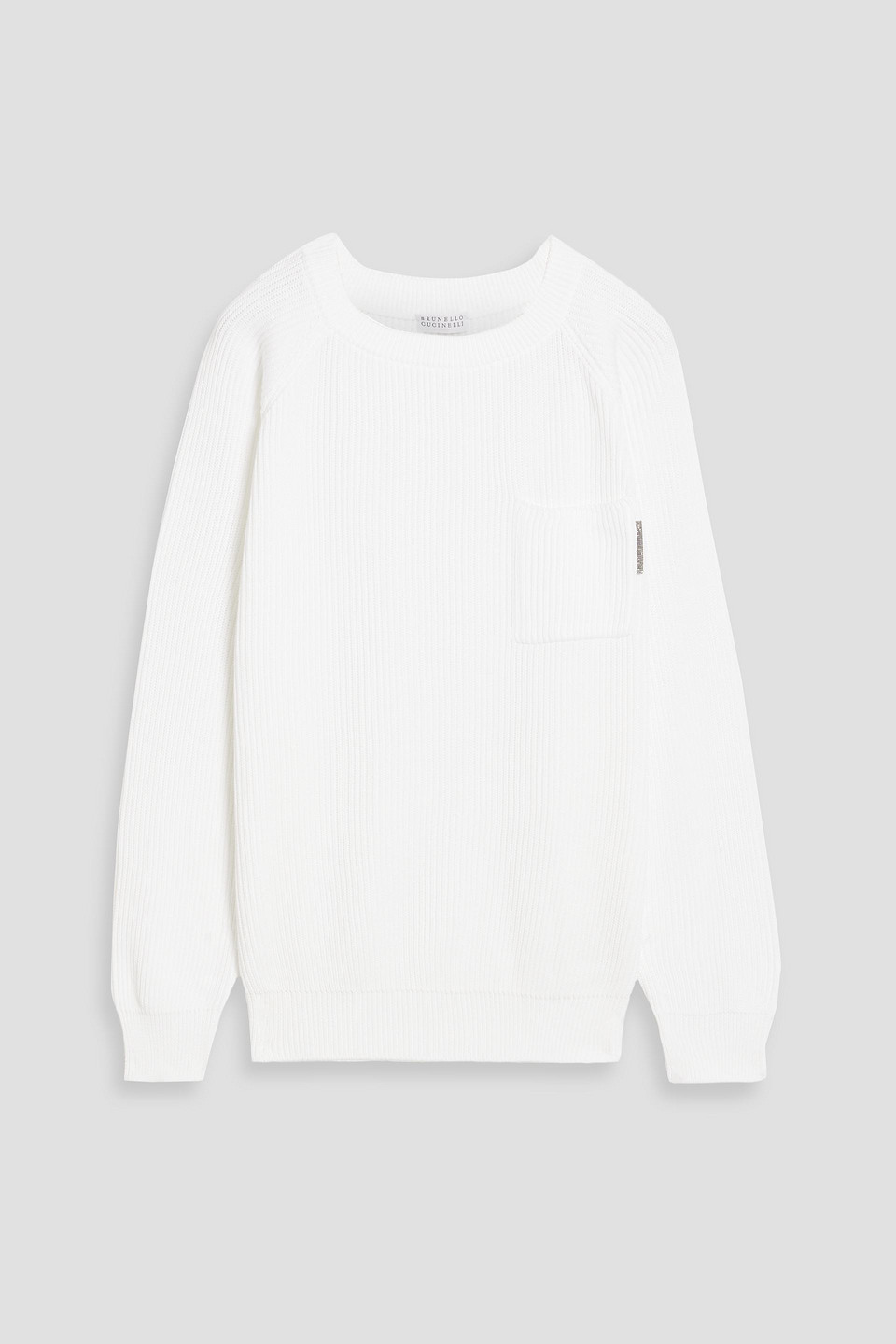 Brunello Cucinelli Ribbed Cotton Sweater