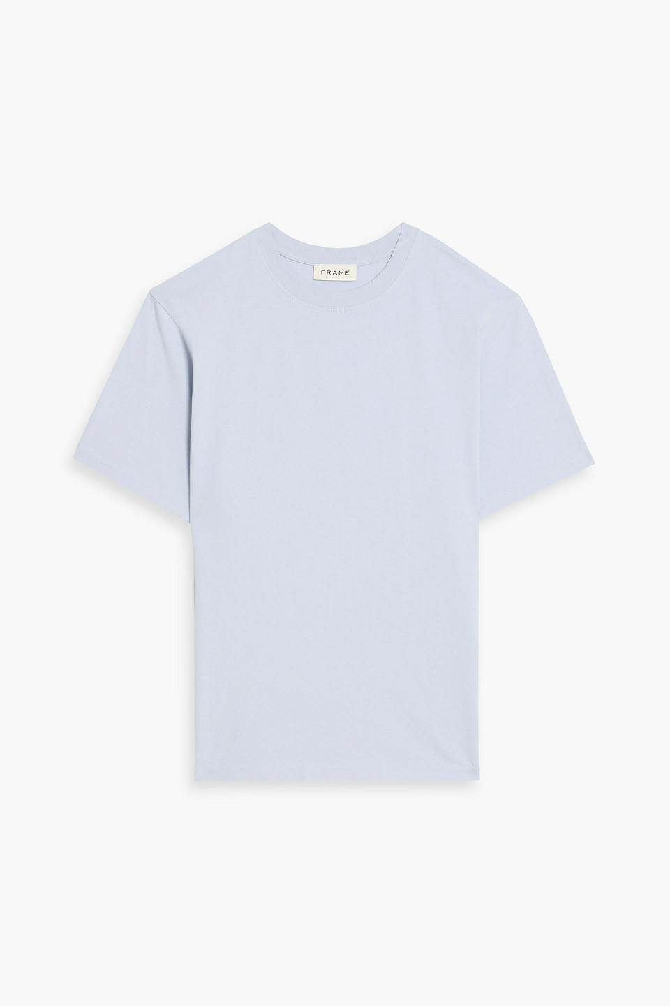 frame - cotton-jersey t-shirt - purple - m
