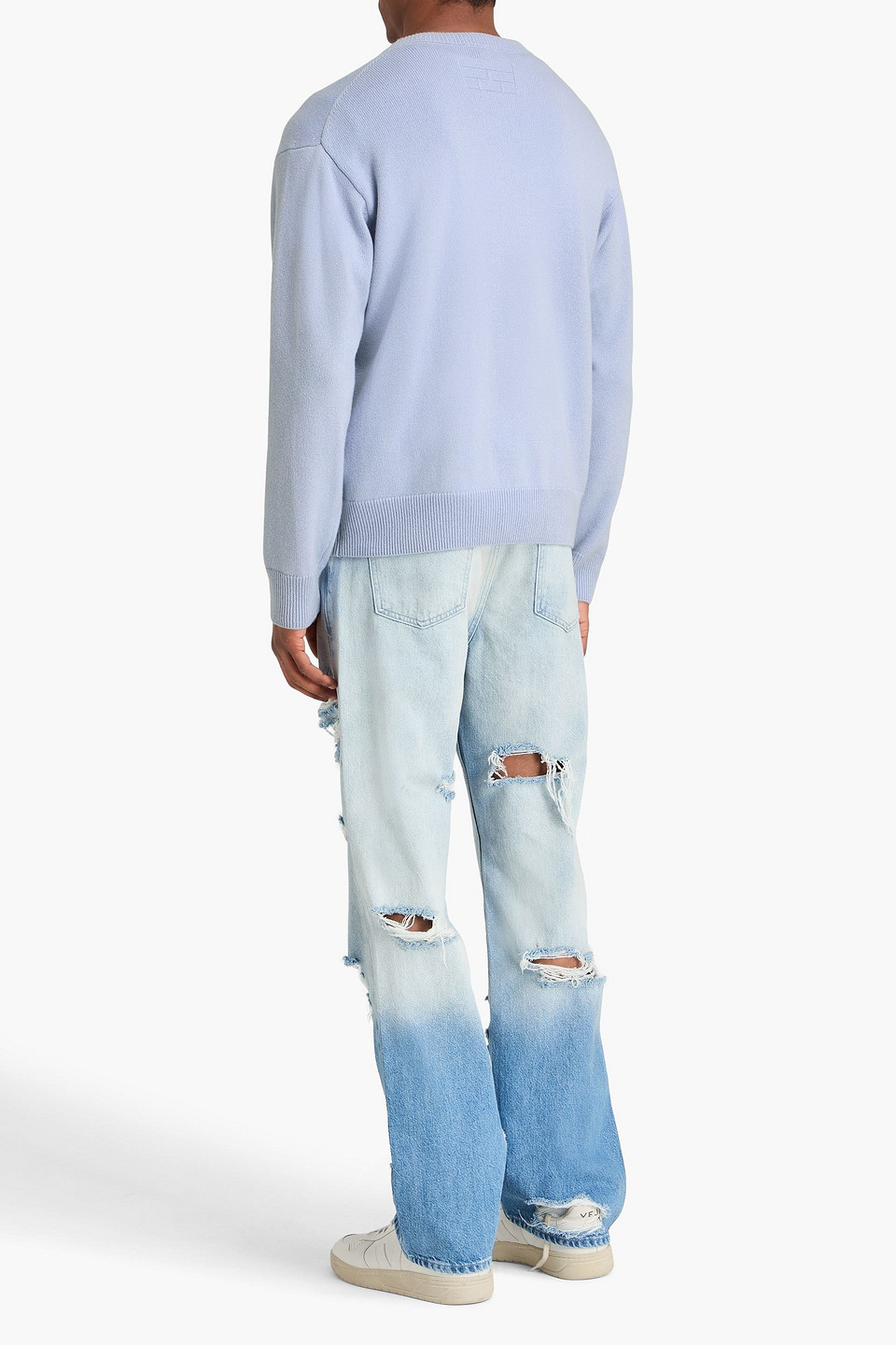  Frame - Cashmere Sweater - Blue - Xl 