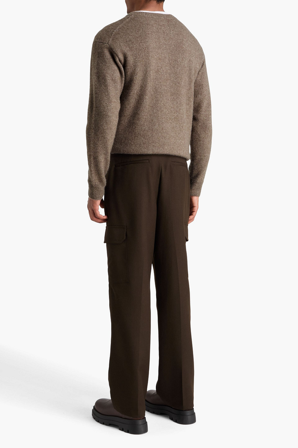  Frame - Pullover Aus Einer Woll-kaschmirmischung - Neutral - S 