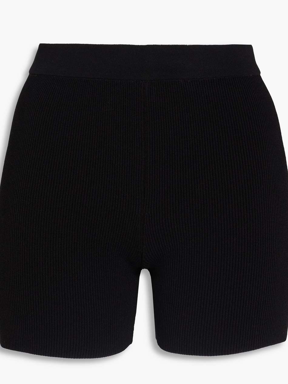 arancia ribbed-knit shorts