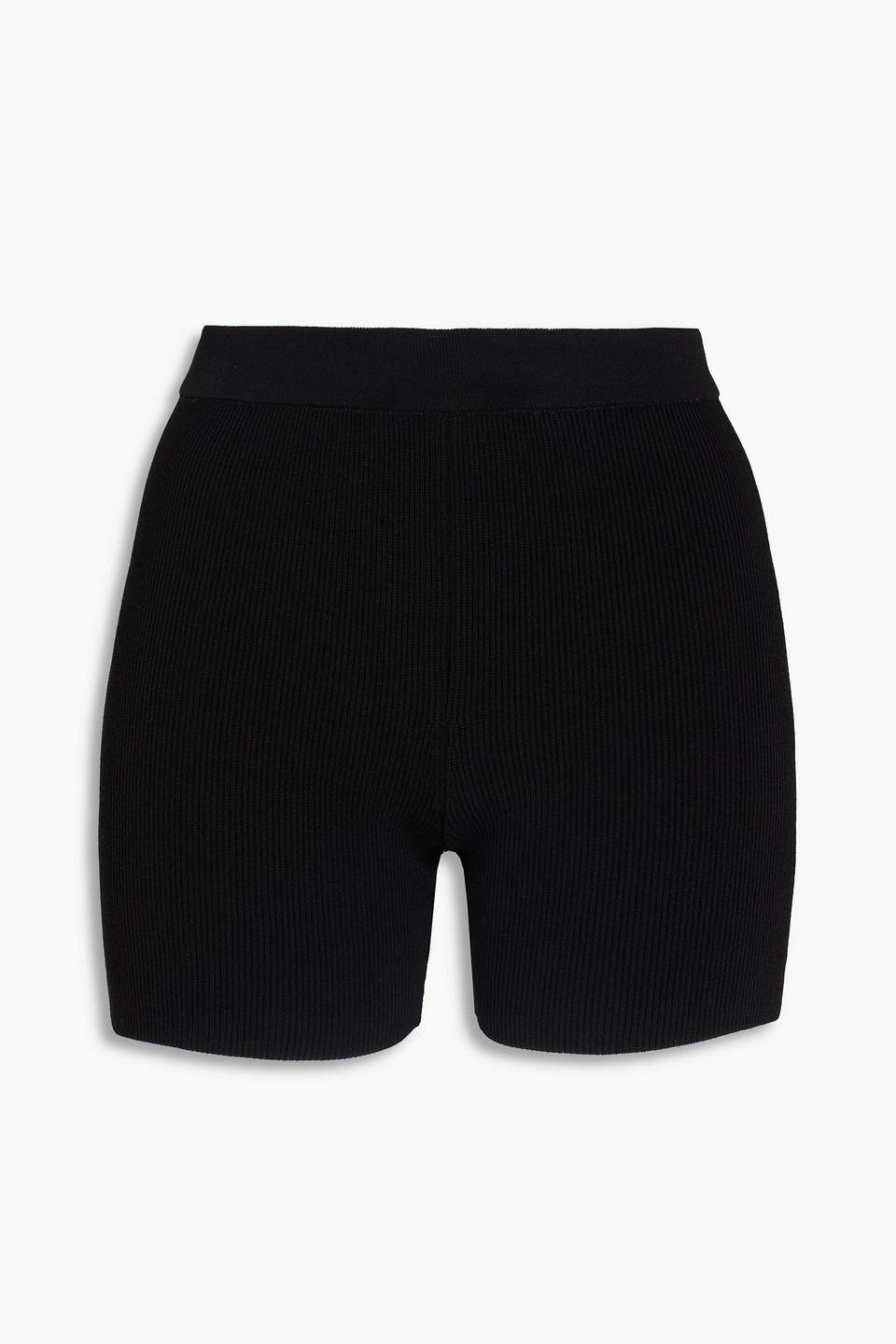 Arancia ribbed-knit shorts
