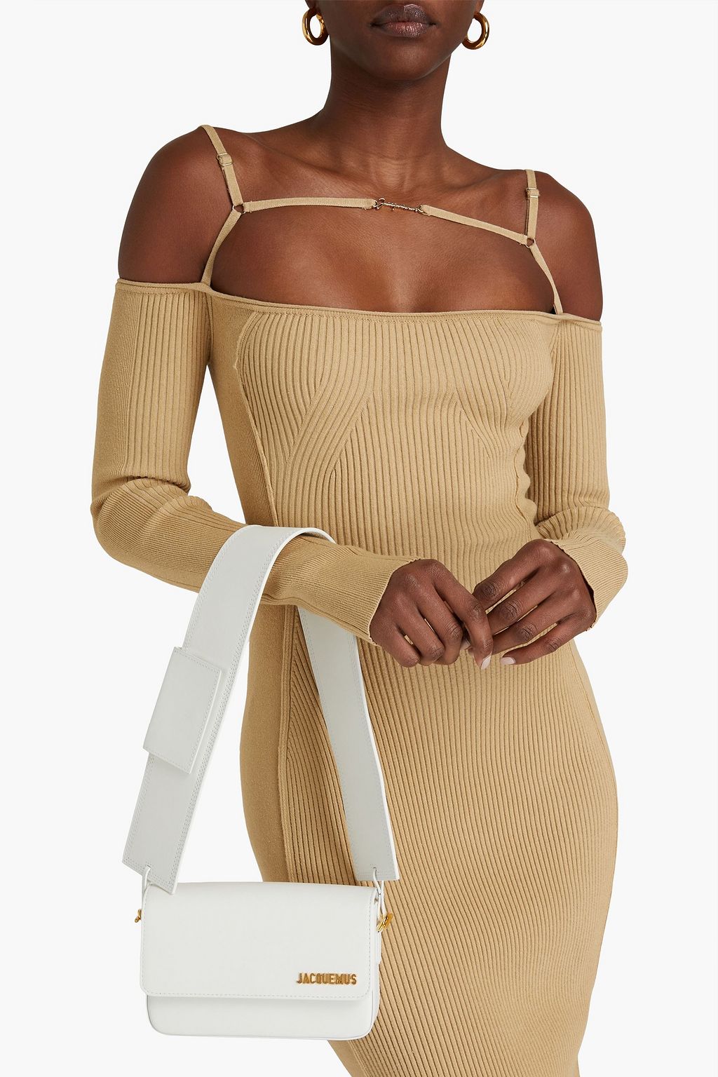JACQUEMUS Le Carinu leather shoulder bag