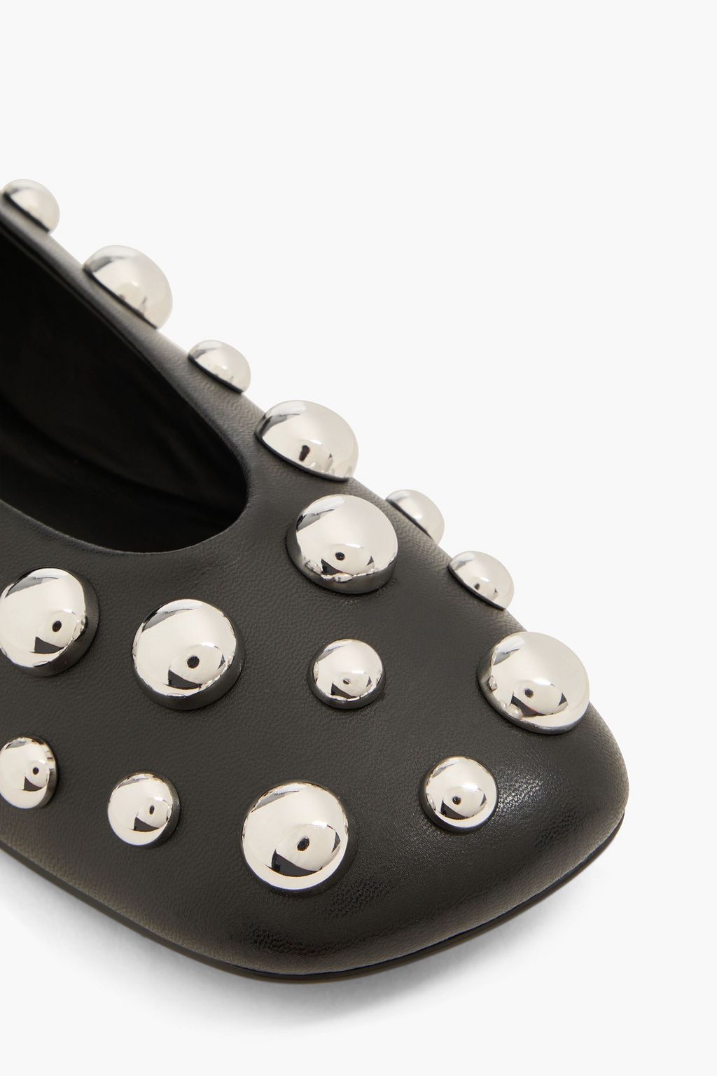 STINE GOYA Studded leather ballet flats