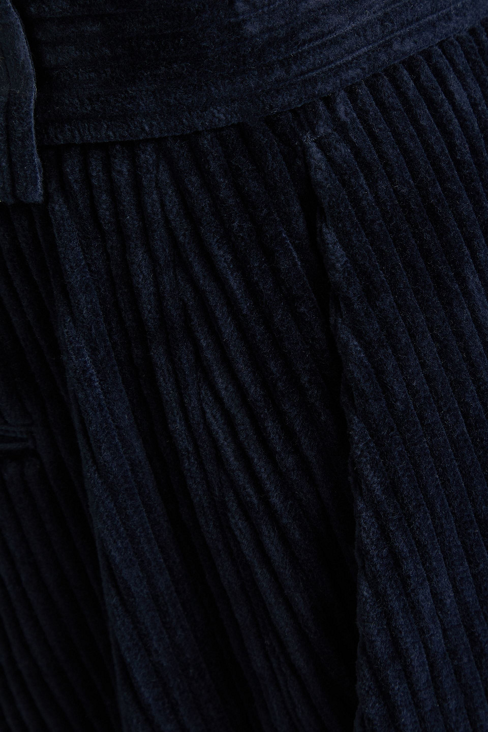 DOLCE & GABBANA TAPERED COTTON-CORDUROY PANTS