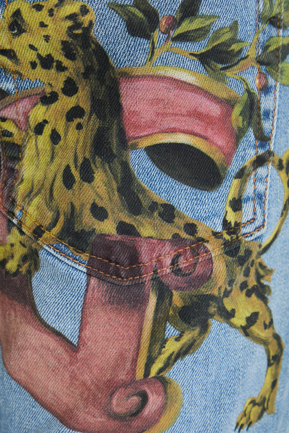 DOLCE & GABBANA SLIM-FIT DISTRESSED DENIM JEANS