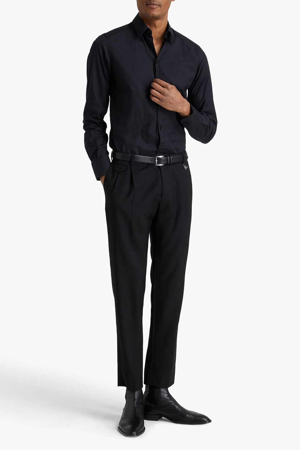 DOLCE & GABBANA COTTON-POPLIN SHIRT