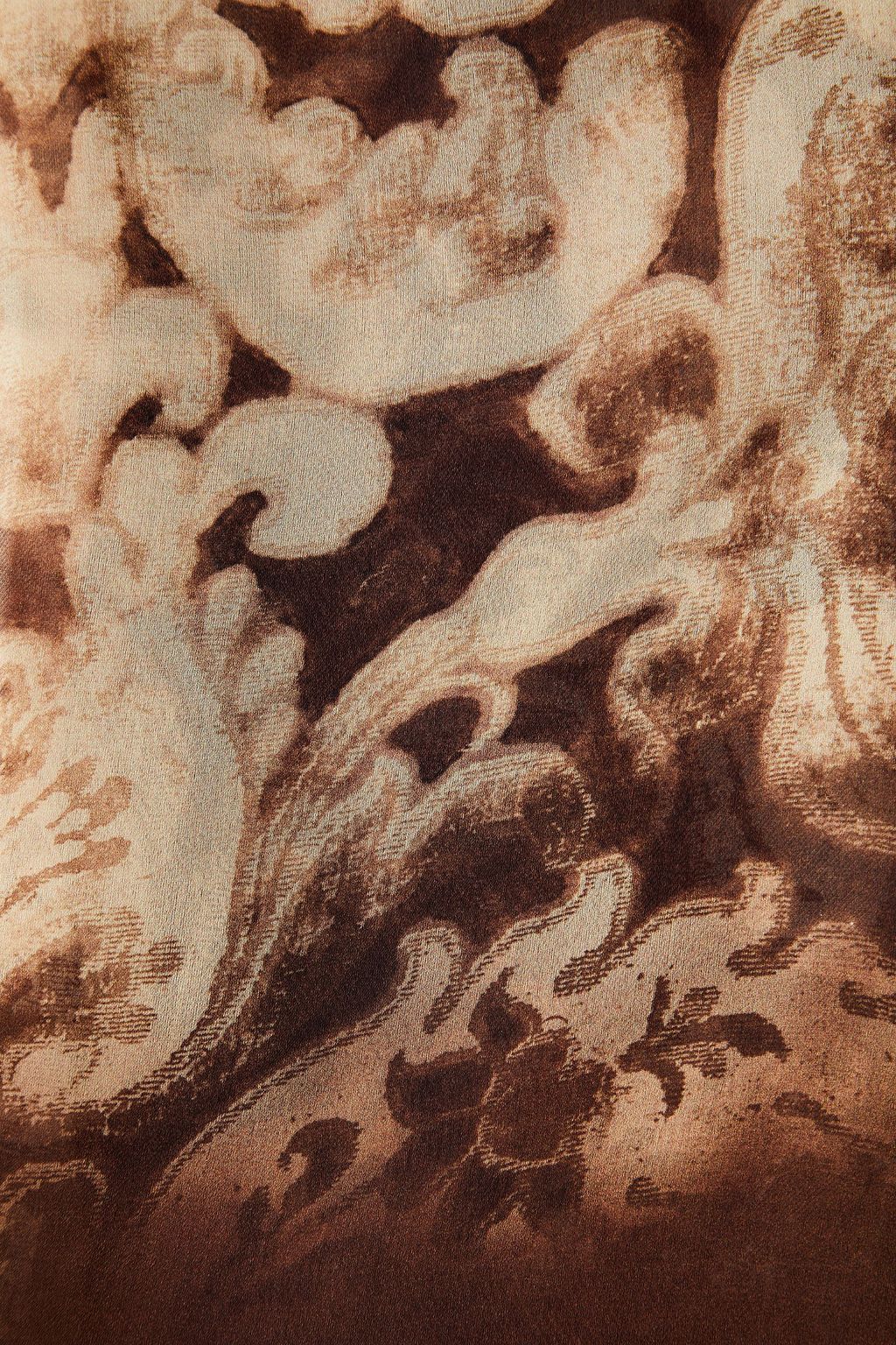 VALENTINO GARAVANI Printed silk-chiffon scarf