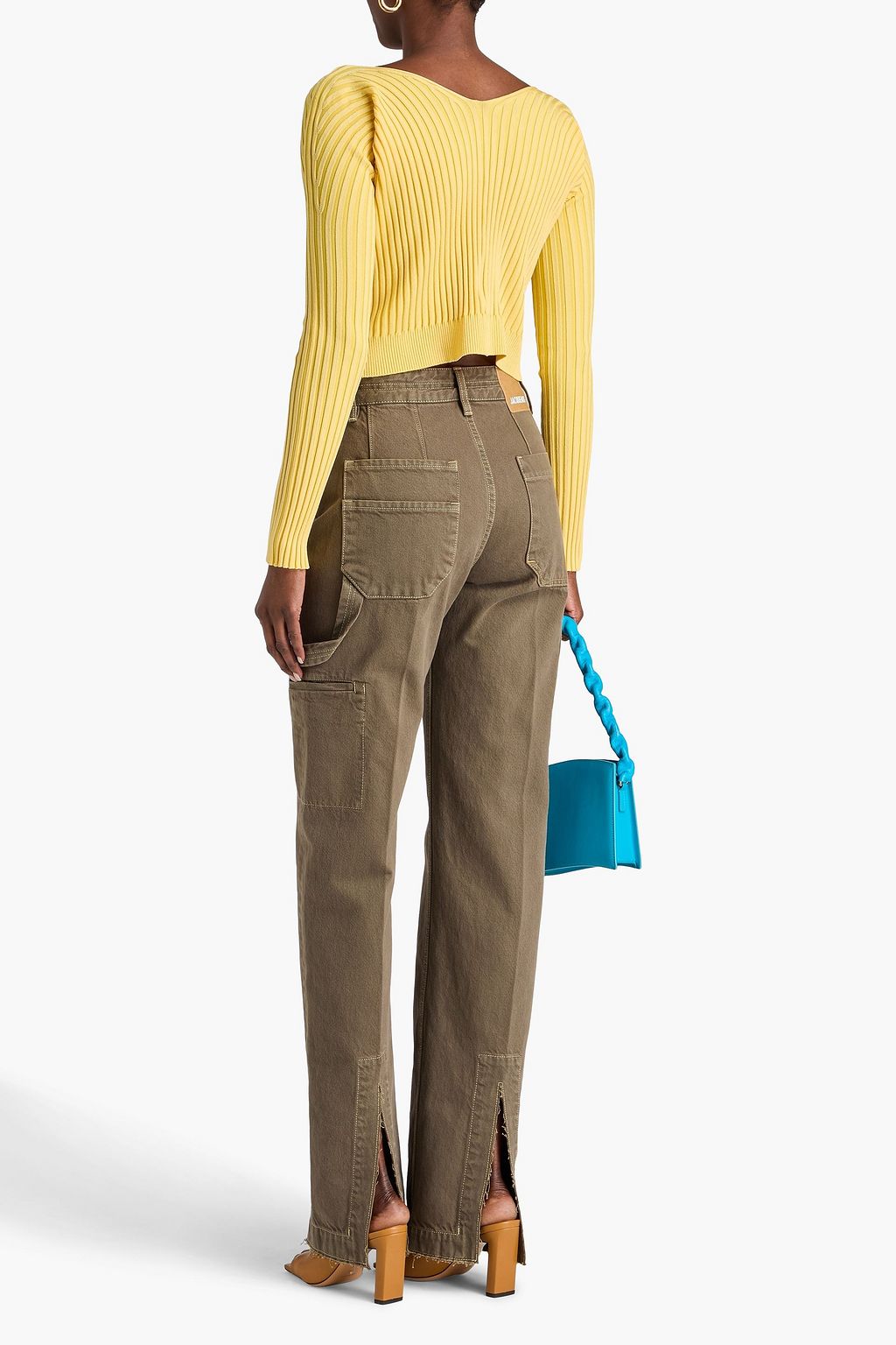 JACQUEMUS Pralu ribbed-knit cardigan