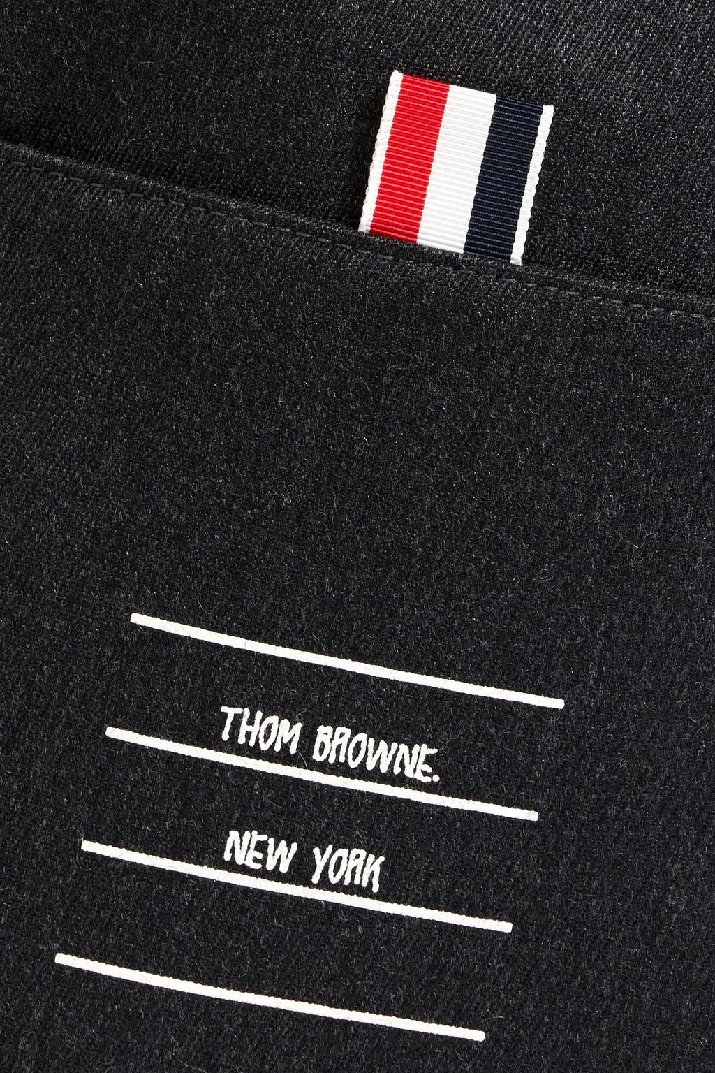 THOM BROWNE Twill belt bag