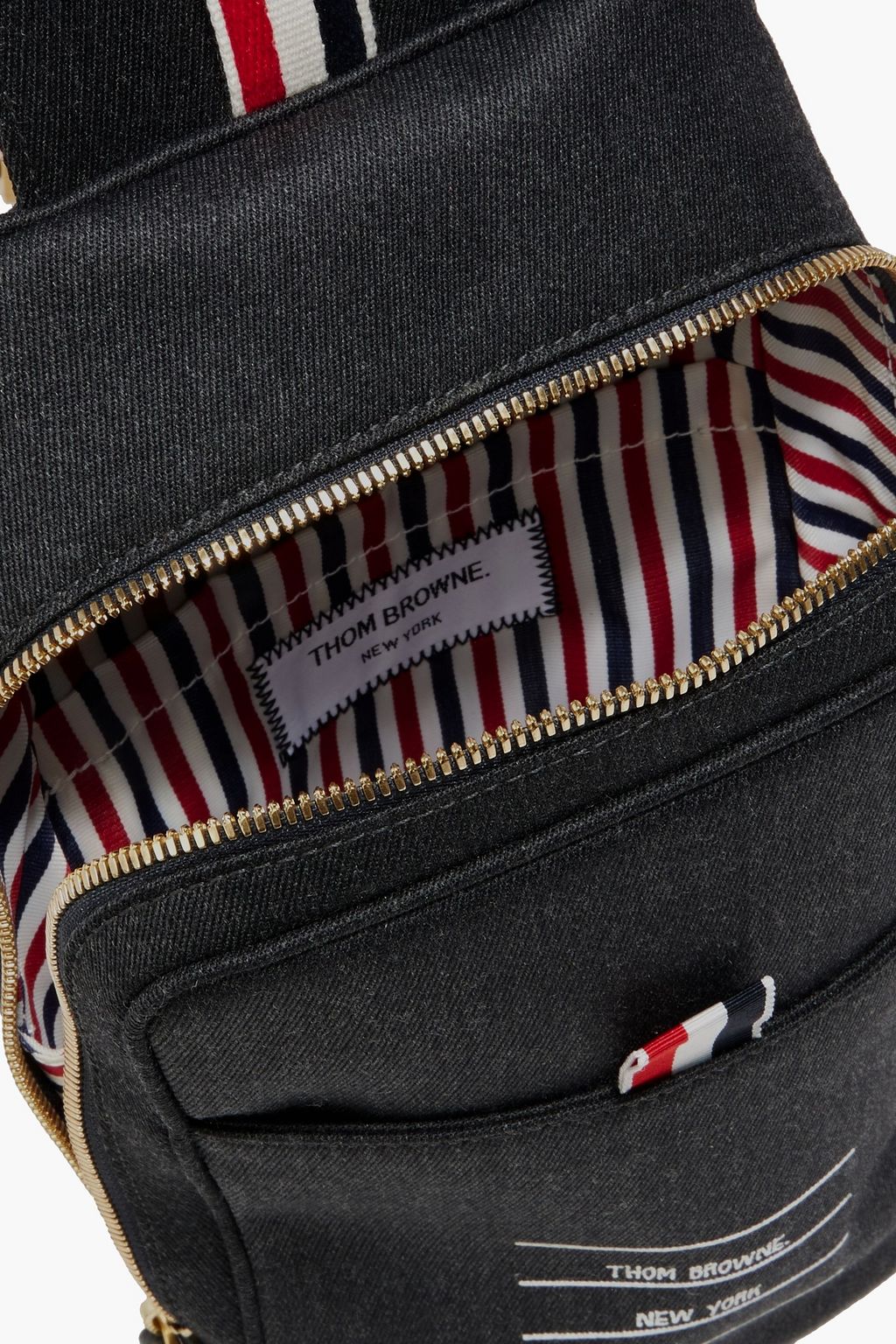 THOM BROWNE Twill belt bag