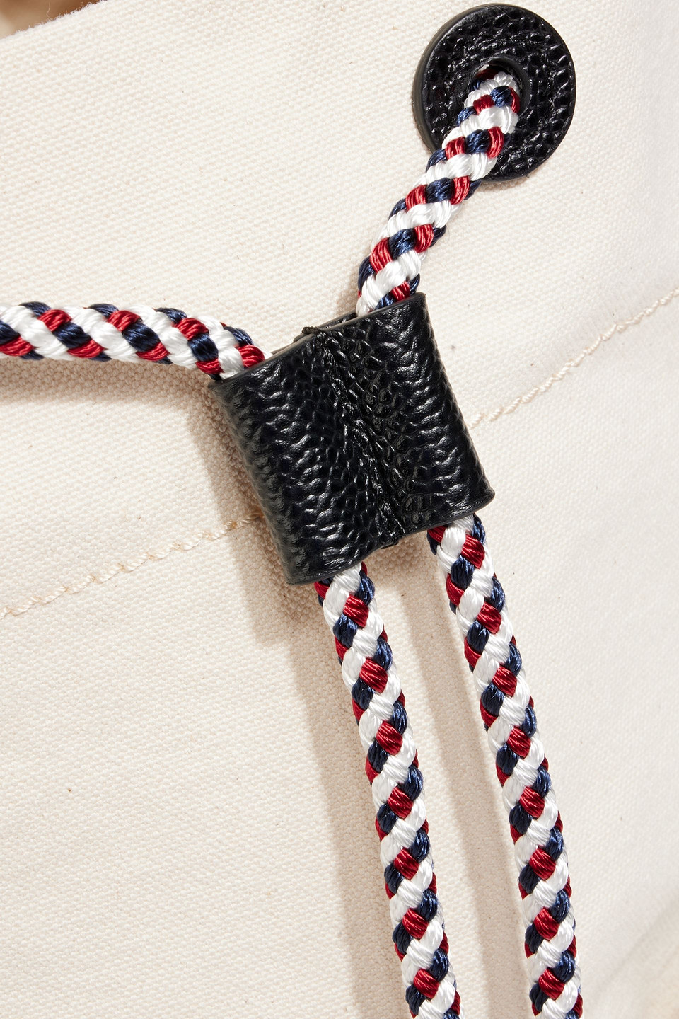 Thom Browne Sailor Two-tone Cotton-canvas Messenger Bag