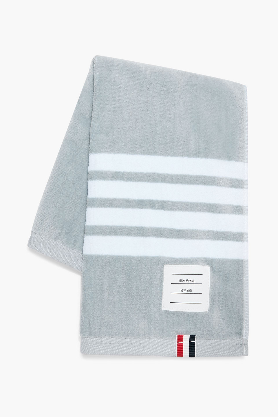 Thom Browne Striped French Cotton Terry Towel