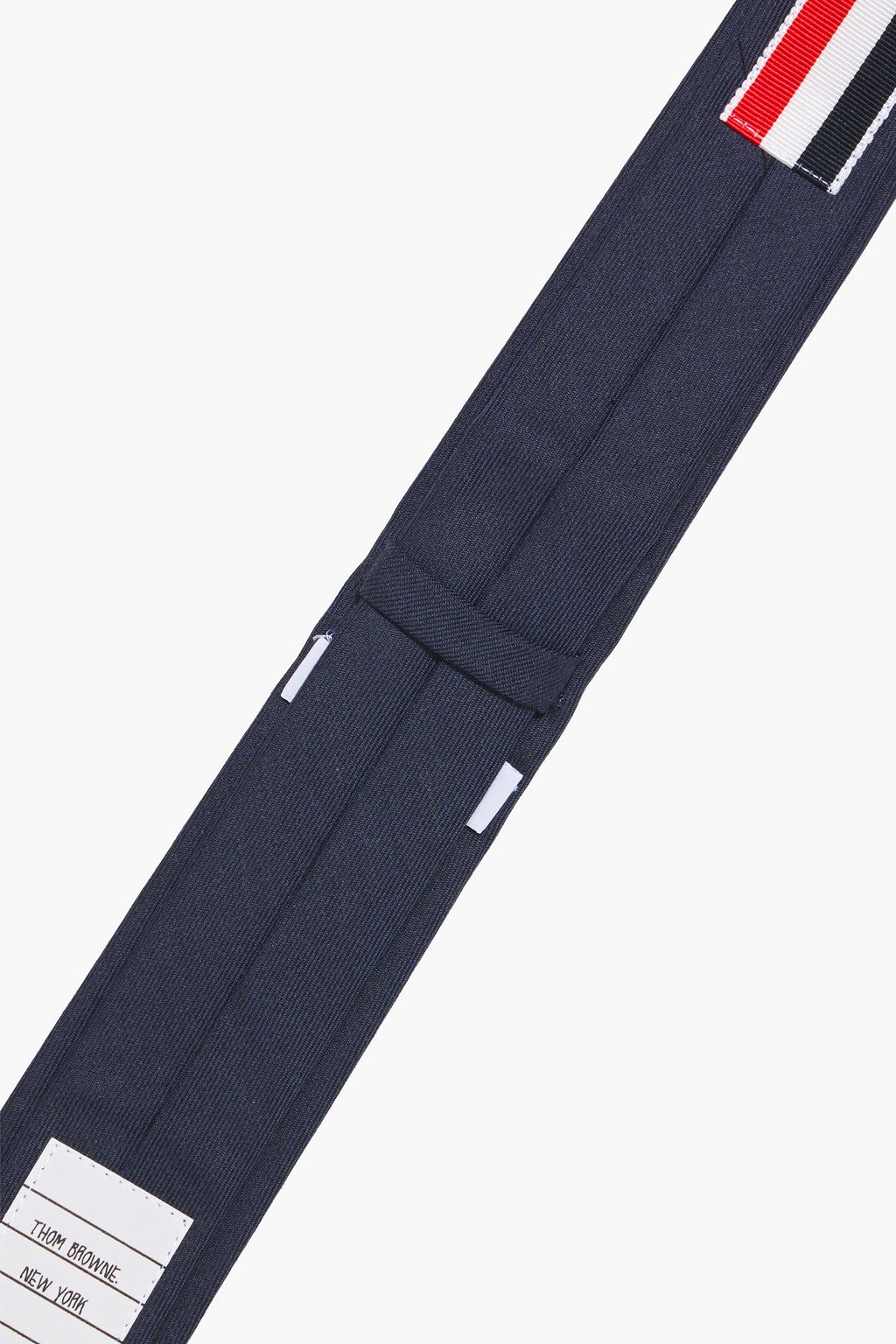 THOM BROWNE Wool-twill tie
