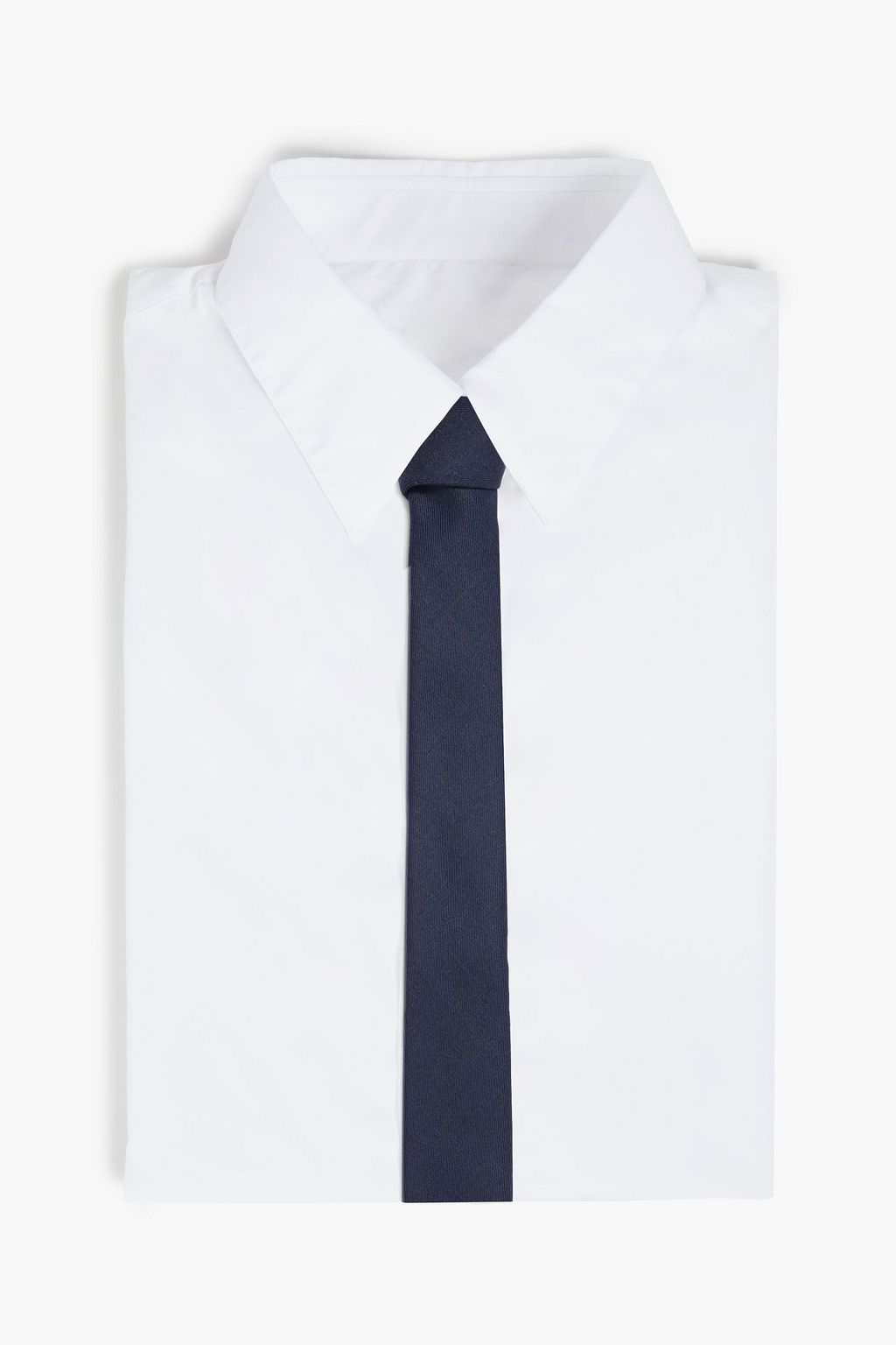 THOM BROWNE Wool-twill tie