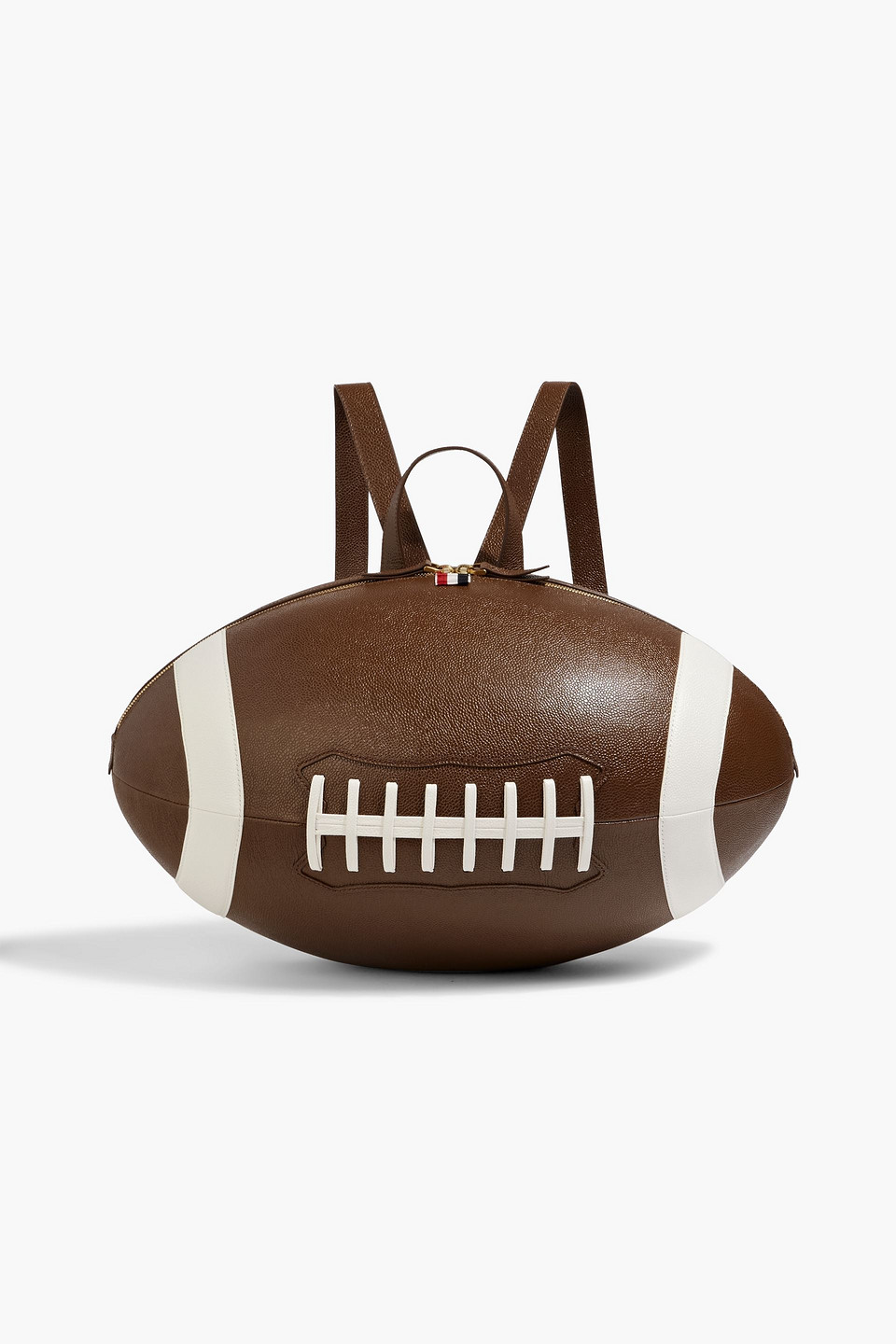 Pebbled-leather backpack