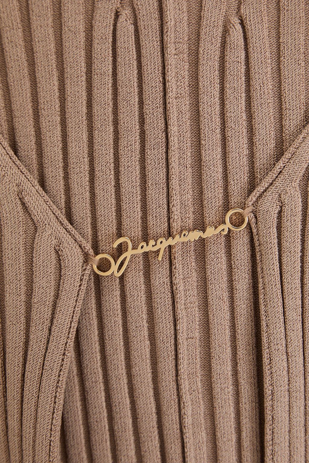 JACQUEMUS Pralu ribbed-knit cardigan