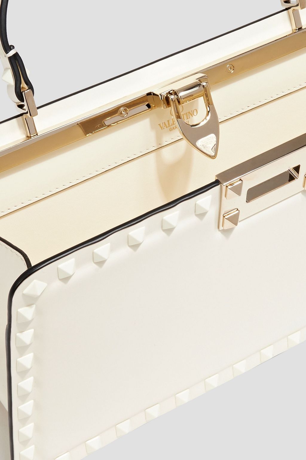 VALENTINO GARAVANI Rockstud leather tote