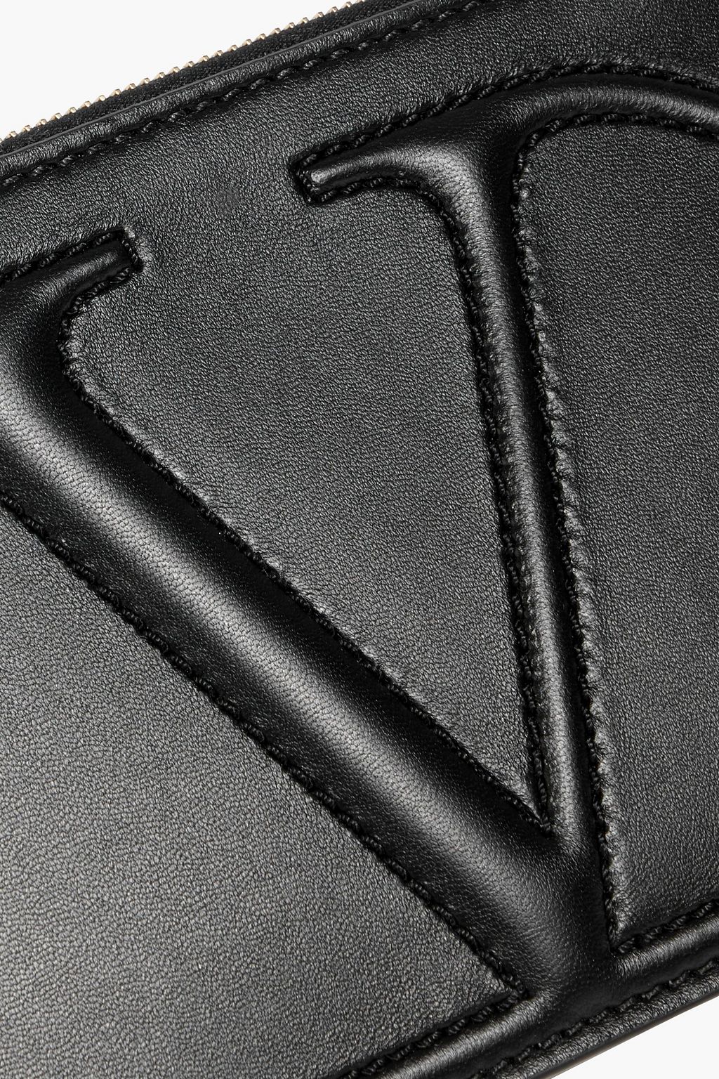 VALENTINO GARAVANI VLOGO Pochette aus Leder