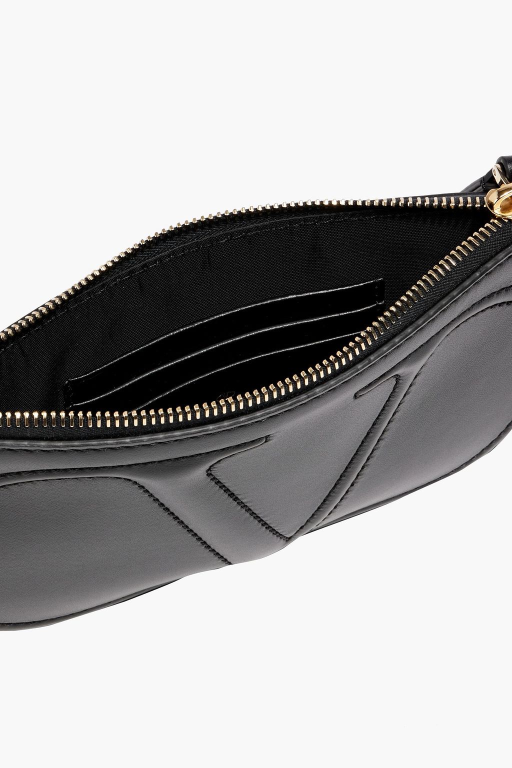 VALENTINO GARAVANI VLOGO Pochette aus Leder