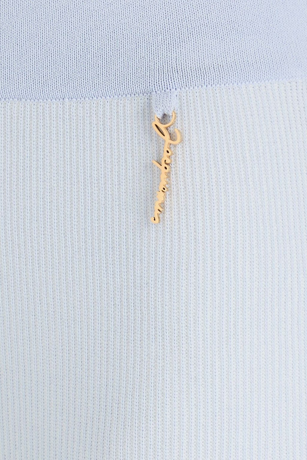JACQUEMUS شورت برالو من نسيج محبوك بتصميم مضلّع