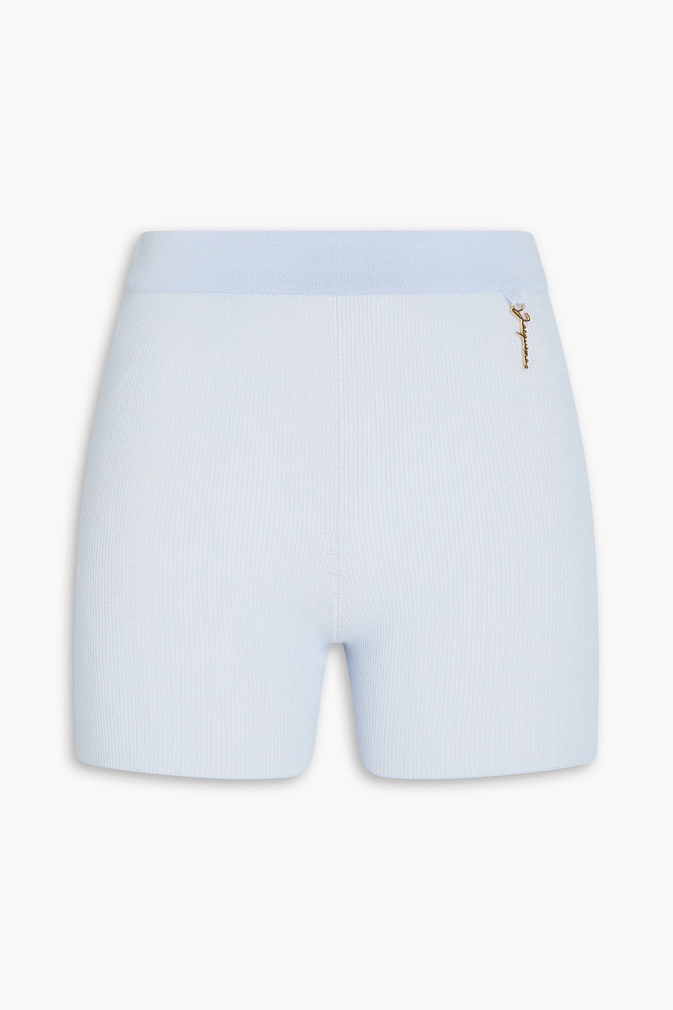 Pralù embellished ribbed-knit shorts