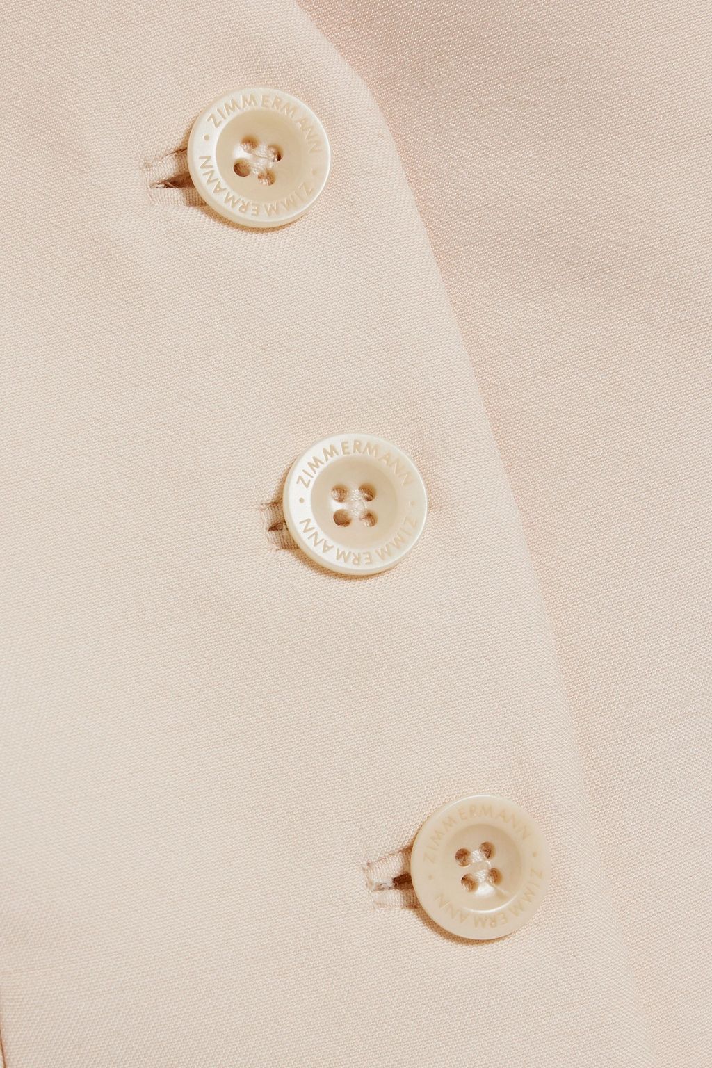 ZIMMERMANN Wool-crepe vest