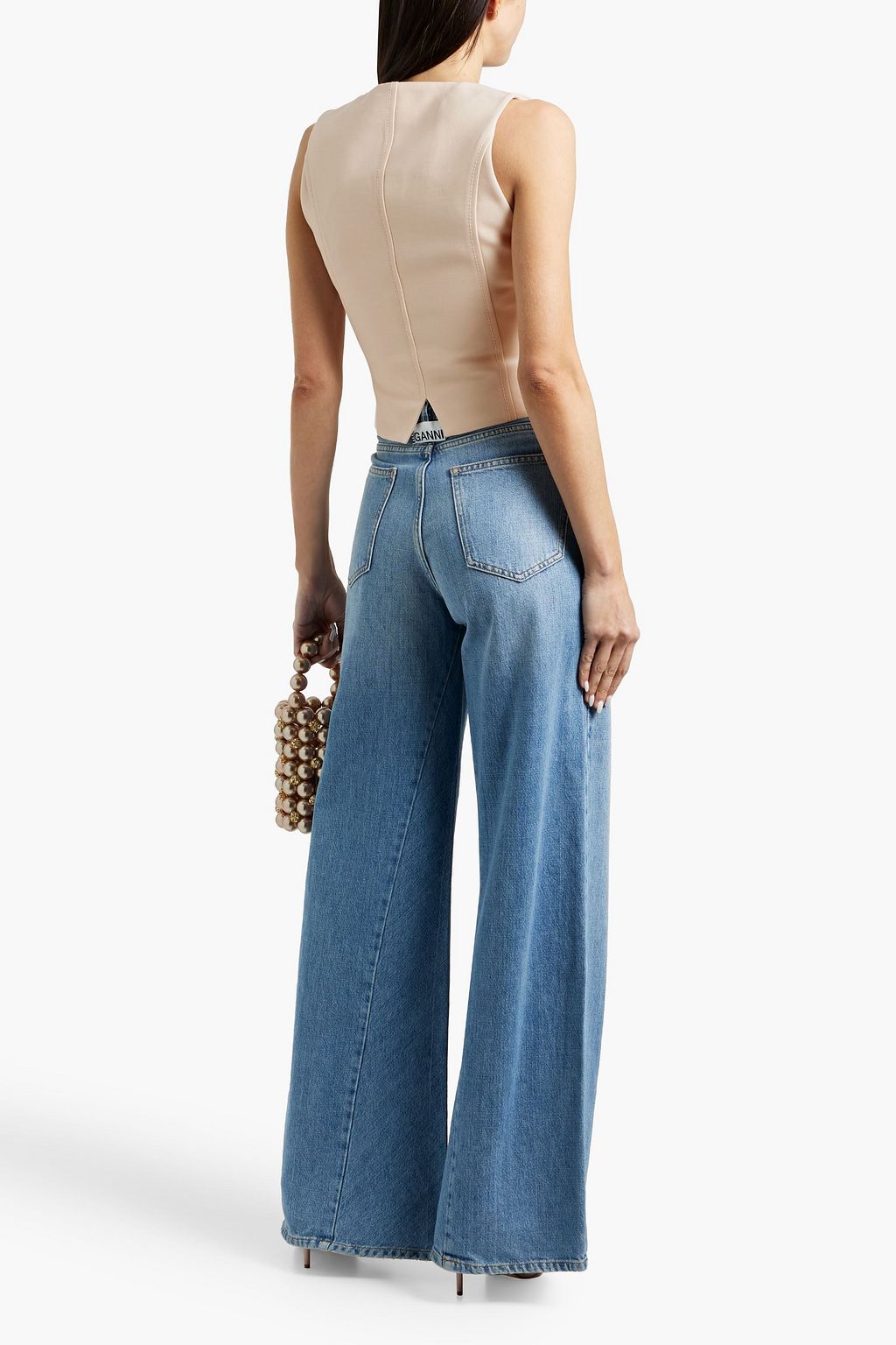 ZIMMERMANN Wool-crepe vest