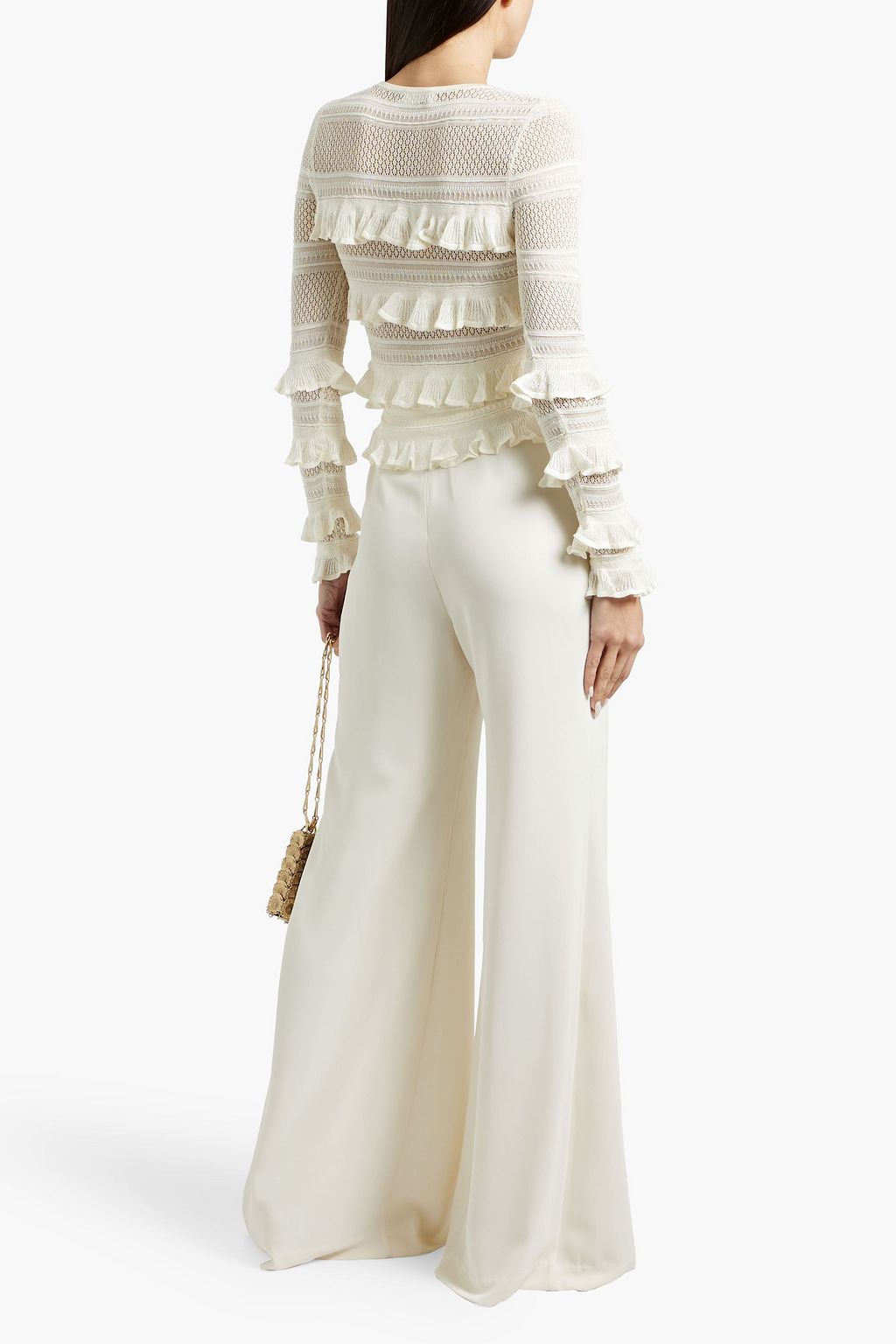 ZIMMERMANN Twill flared pants