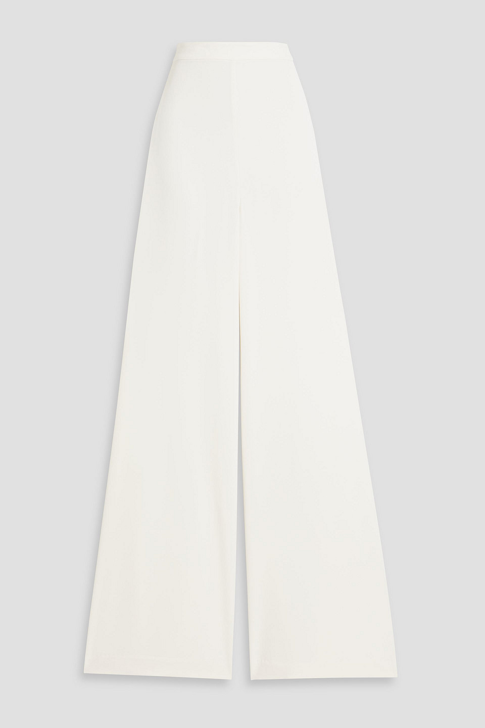 Zimmermann Twill Flared Pants In Cream