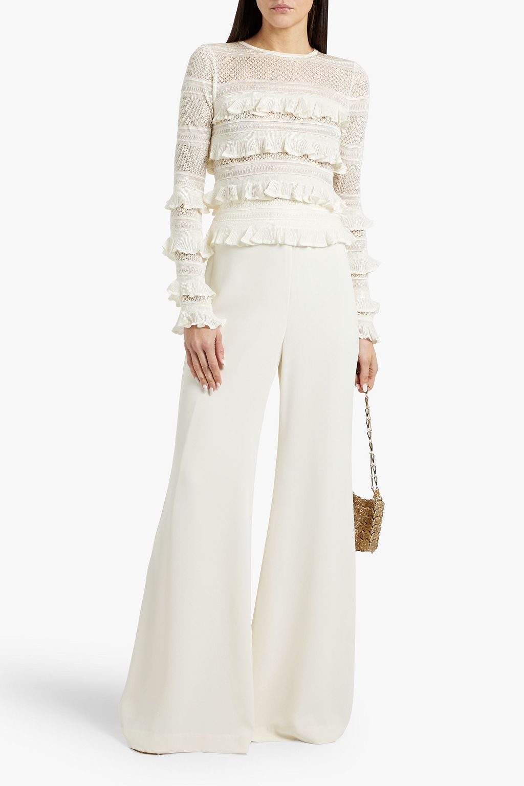 ZIMMERMANN Twill flared pants