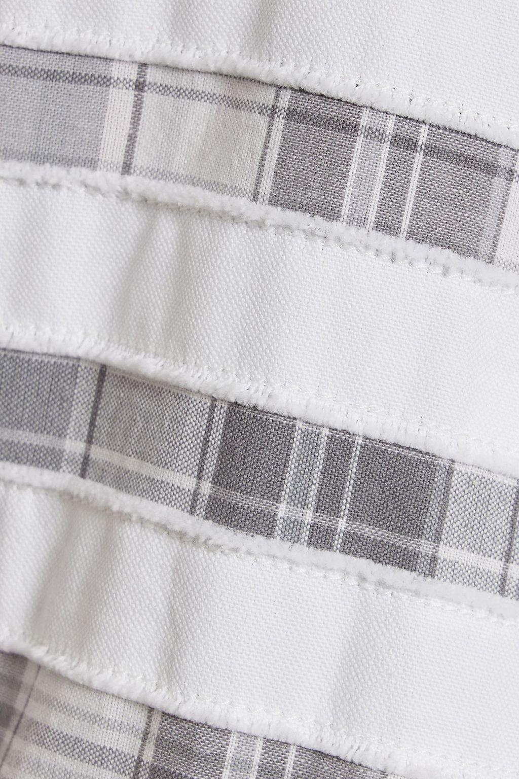 THOM BROWNE Checked cotton blazer
