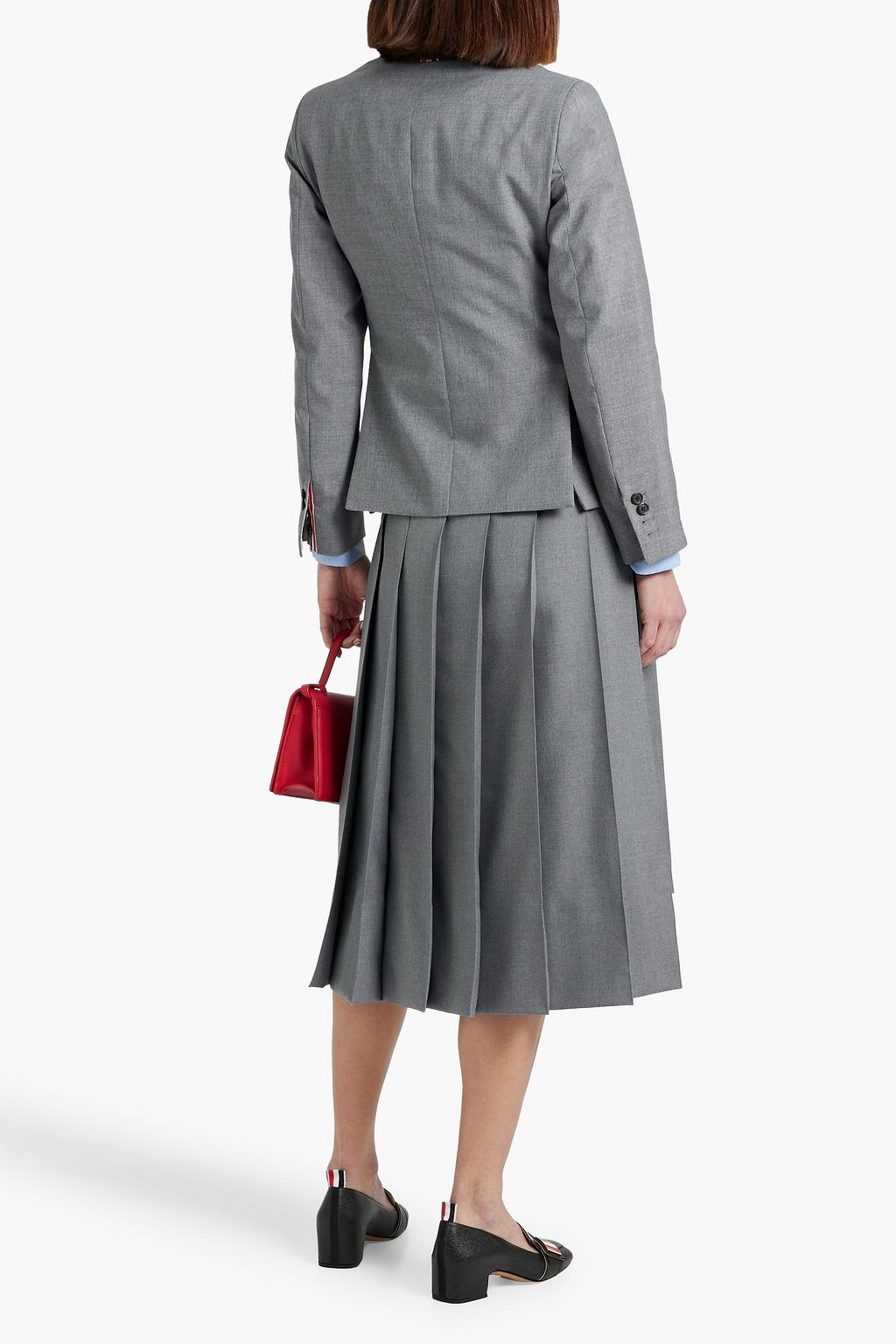 THOM BROWNE Wool-blend blazer