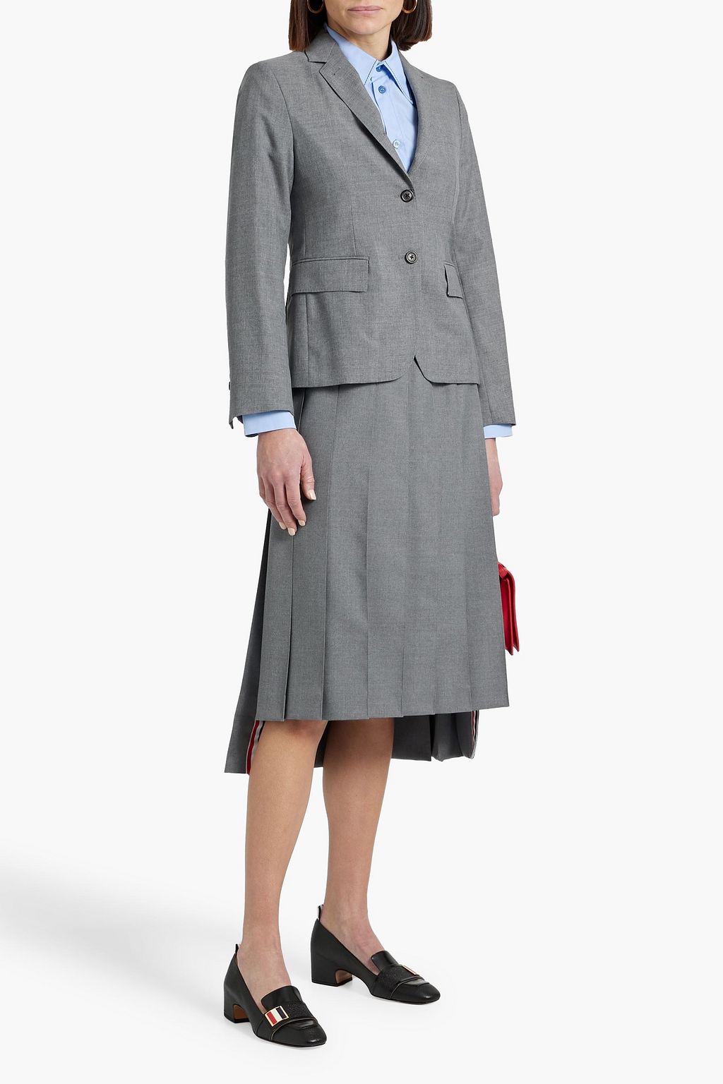 THOM BROWNE Wool-blend blazer
