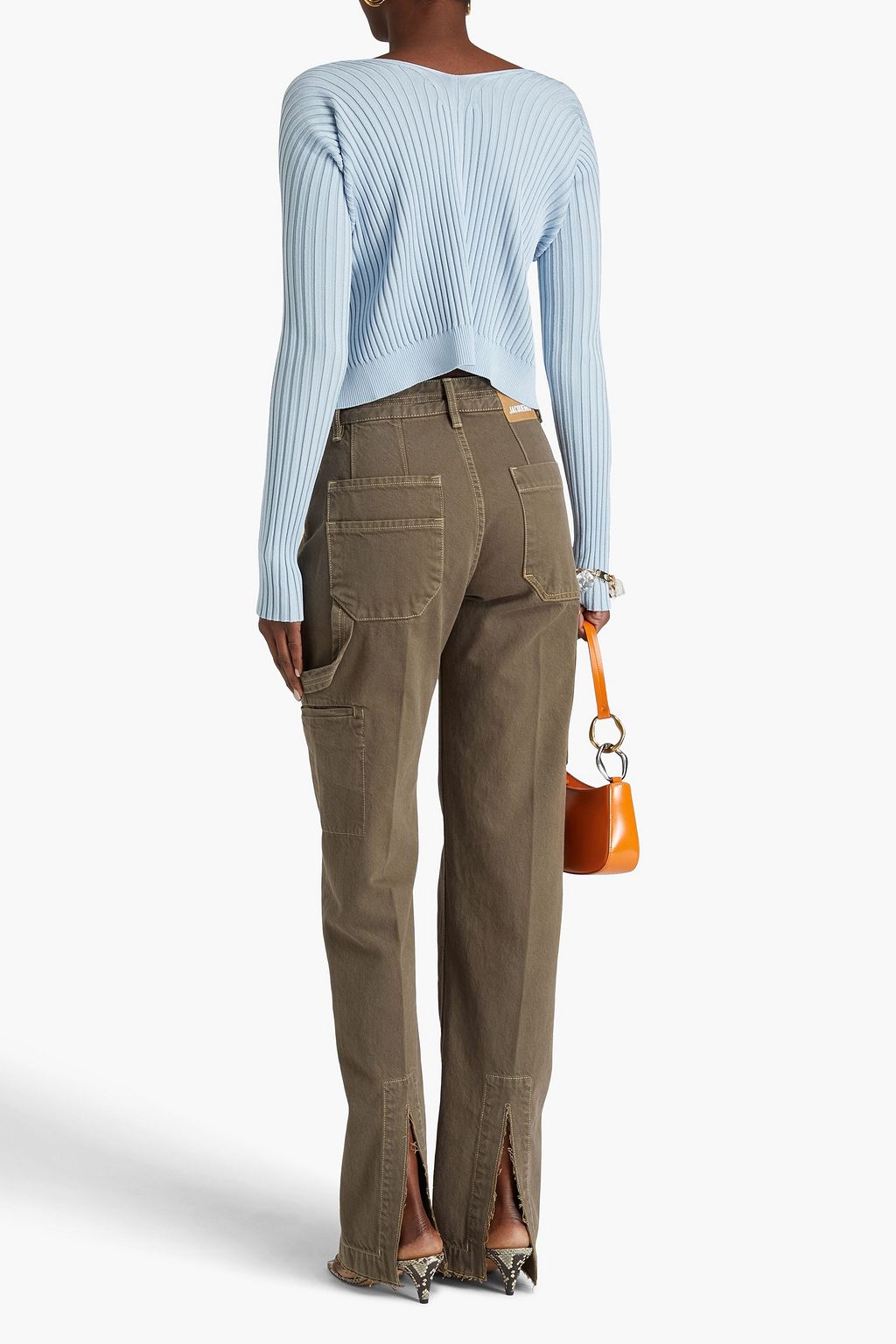 JACQUEMUS Pralu ribbed-knit cardigan