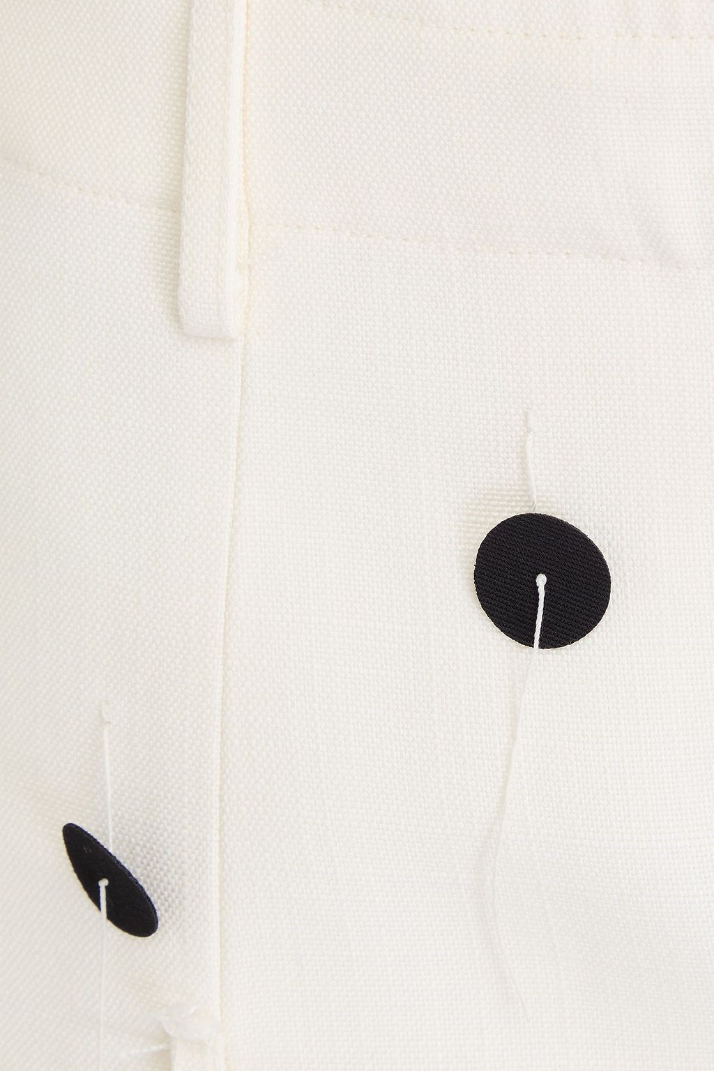 JACQUEMUS Criollo Hose mit weitem Bein aus Canvas mit Polka-Dots