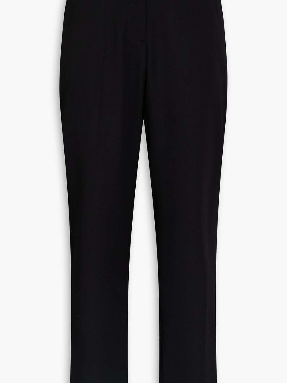 wool straight-leg pants