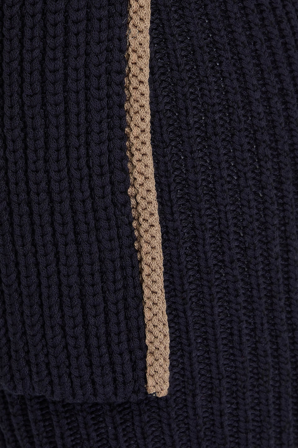 JACQUEMUS PIPA SKIRT-EFFECT RIBBED-KNIT SHORTS