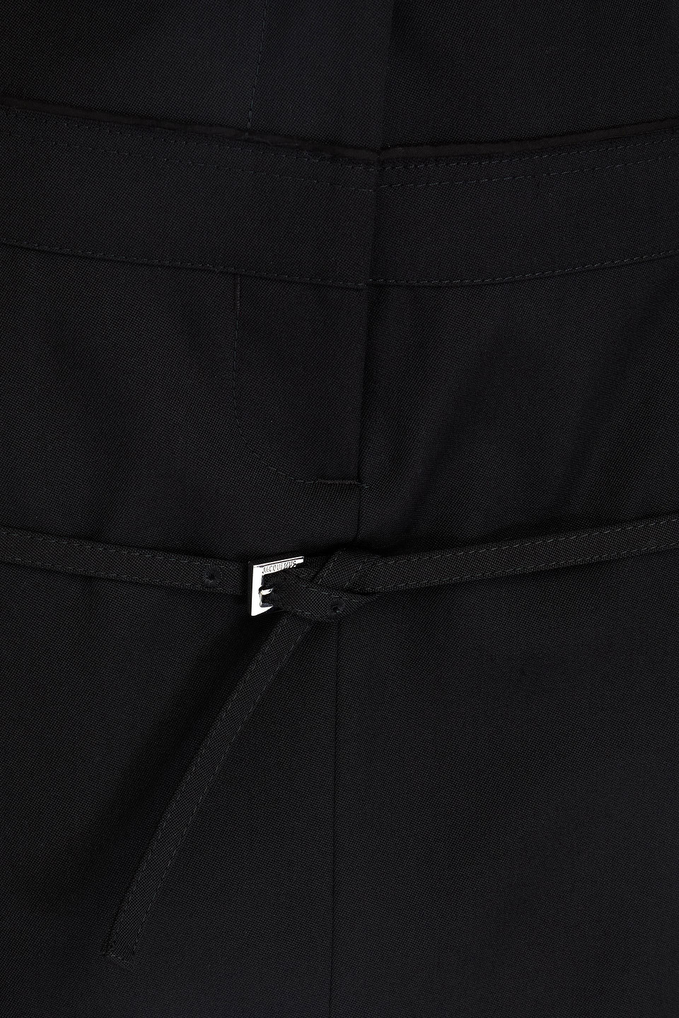 Jacquemus Woman Midi Skirt Black Size 6 Virgin Wool In Black